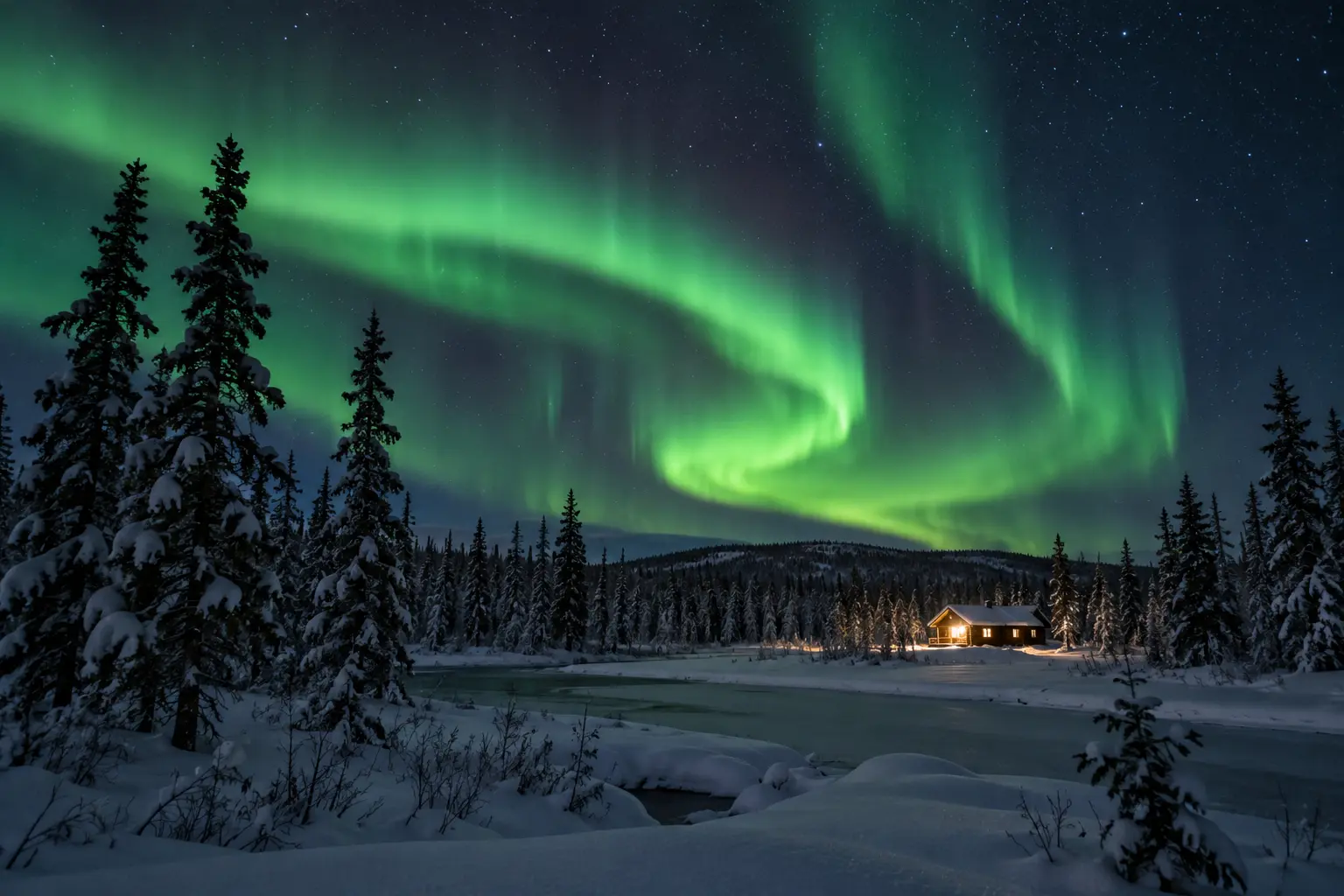 Regional travel scene from Alaska