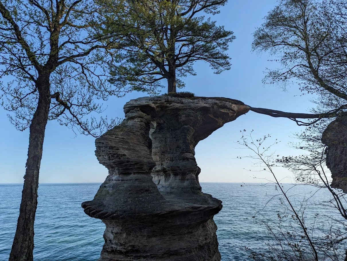 Chapel Rock in Pictured Rocks National Lakeshore.jpg