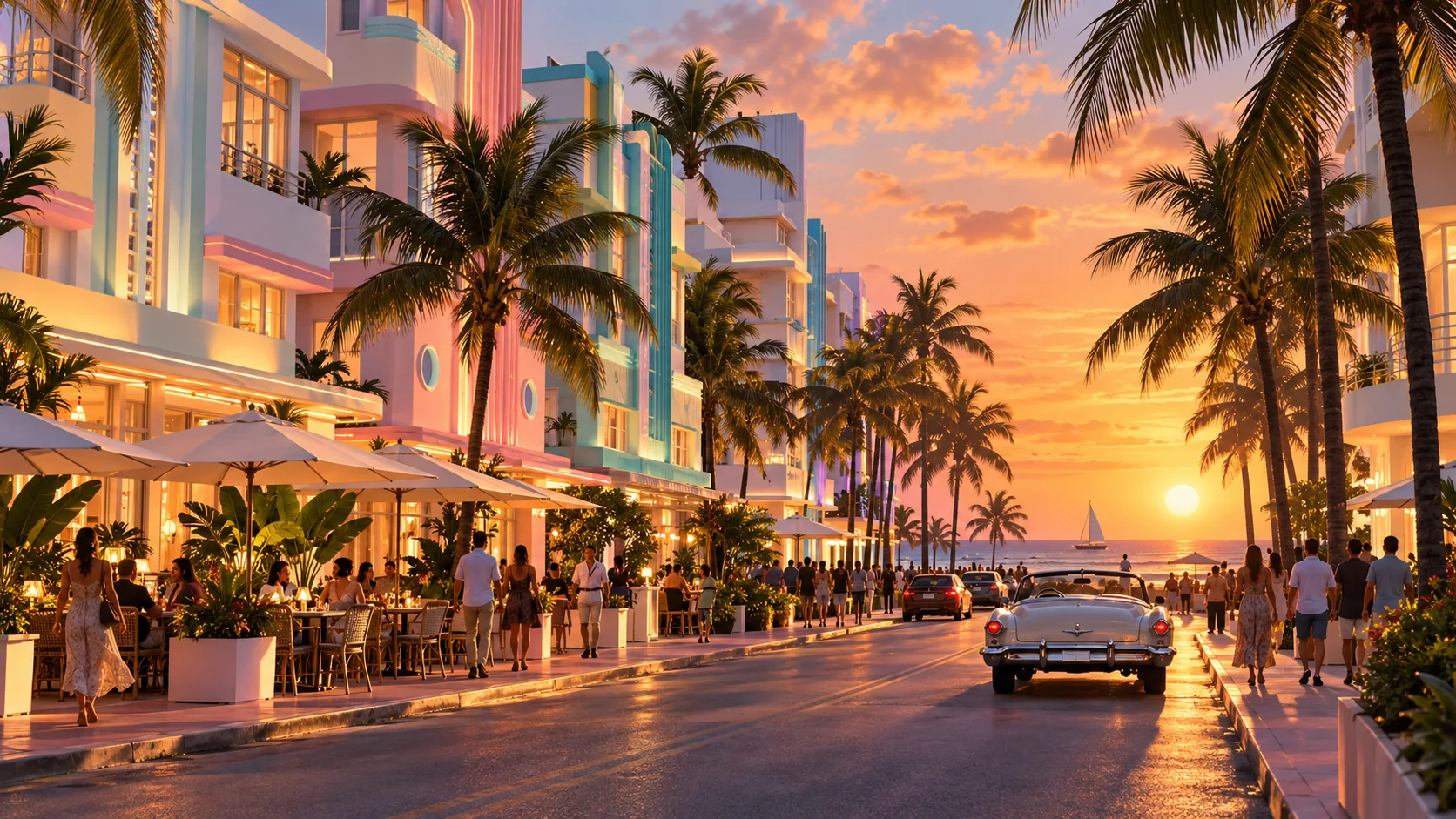 Illustrative scene for Miami
