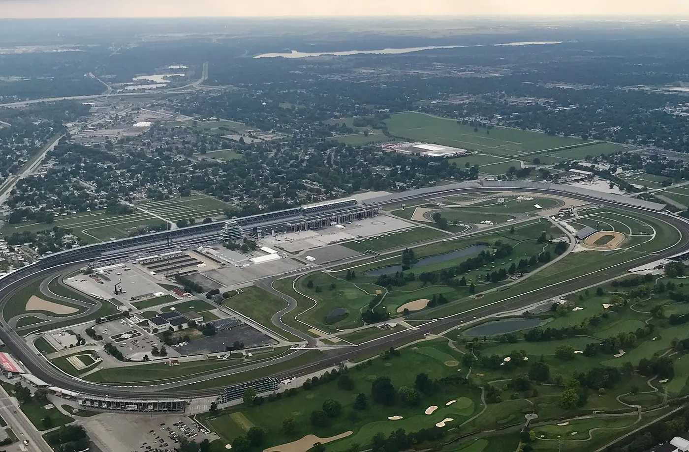 Indiana — Indianapolis Motor Speedway Aerial August 2018