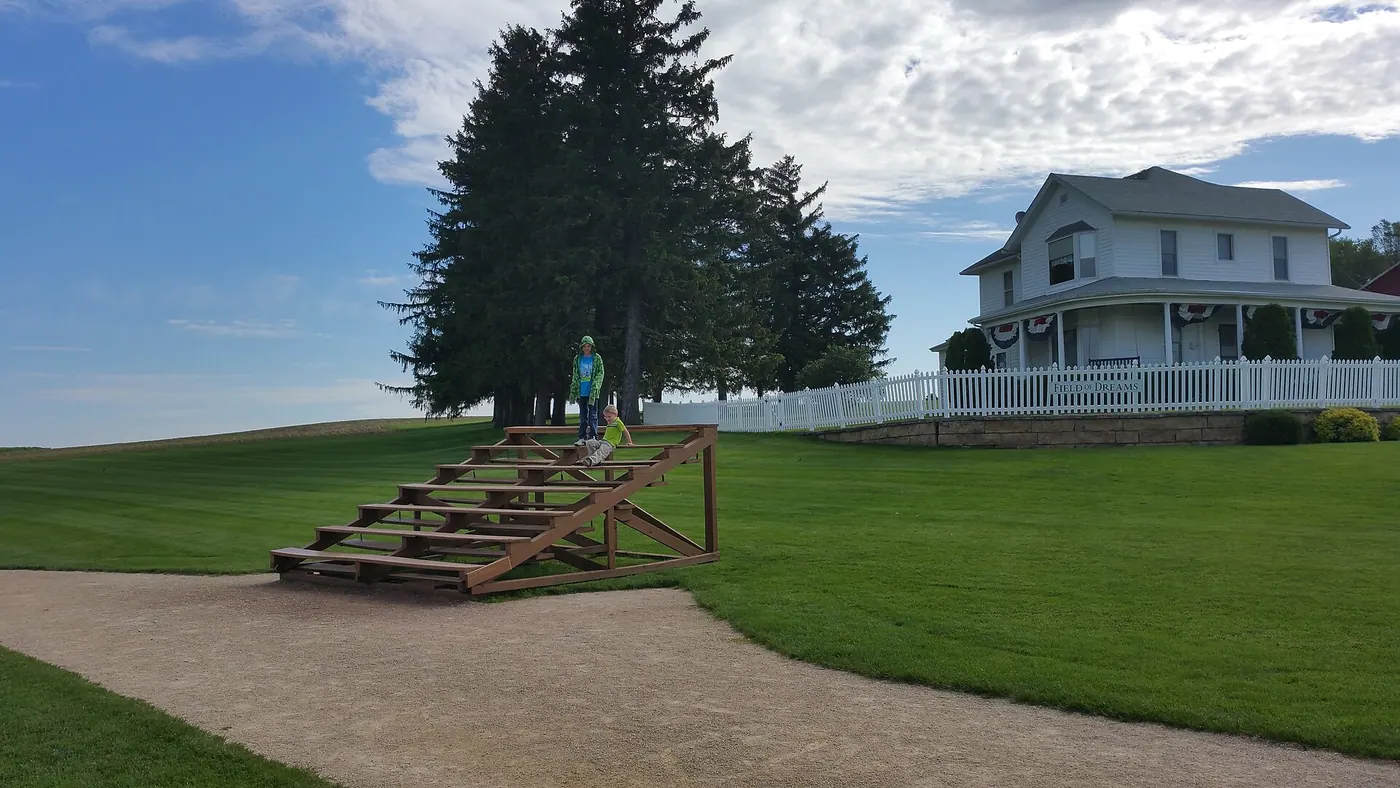 Field of Dreams Movie Site and farmhouse in Dyersville, Iowa