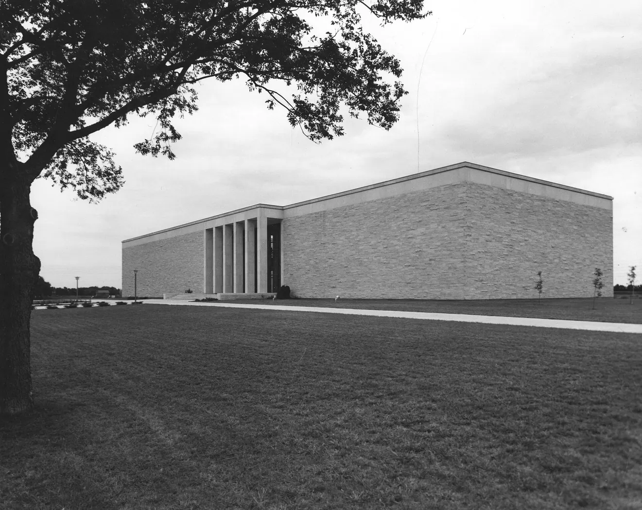 Eisenhower Presidential Library and Museum campus in Abilene, Kansas