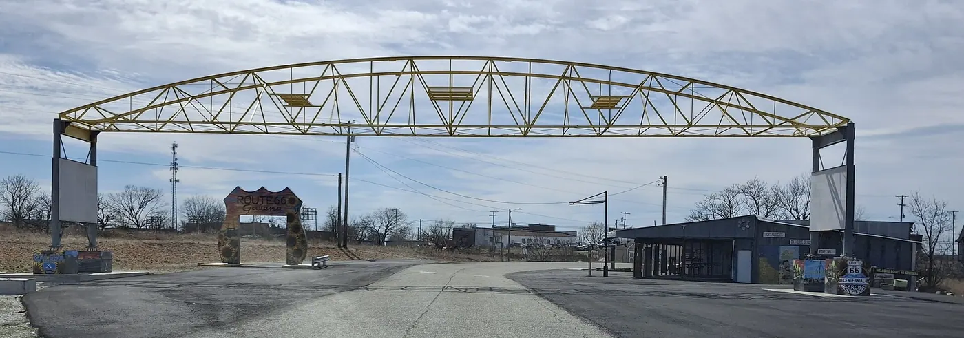 Kansas Route 66 — Centennial Arch, U.S. Route 66, Galena, KS 2026-03-23