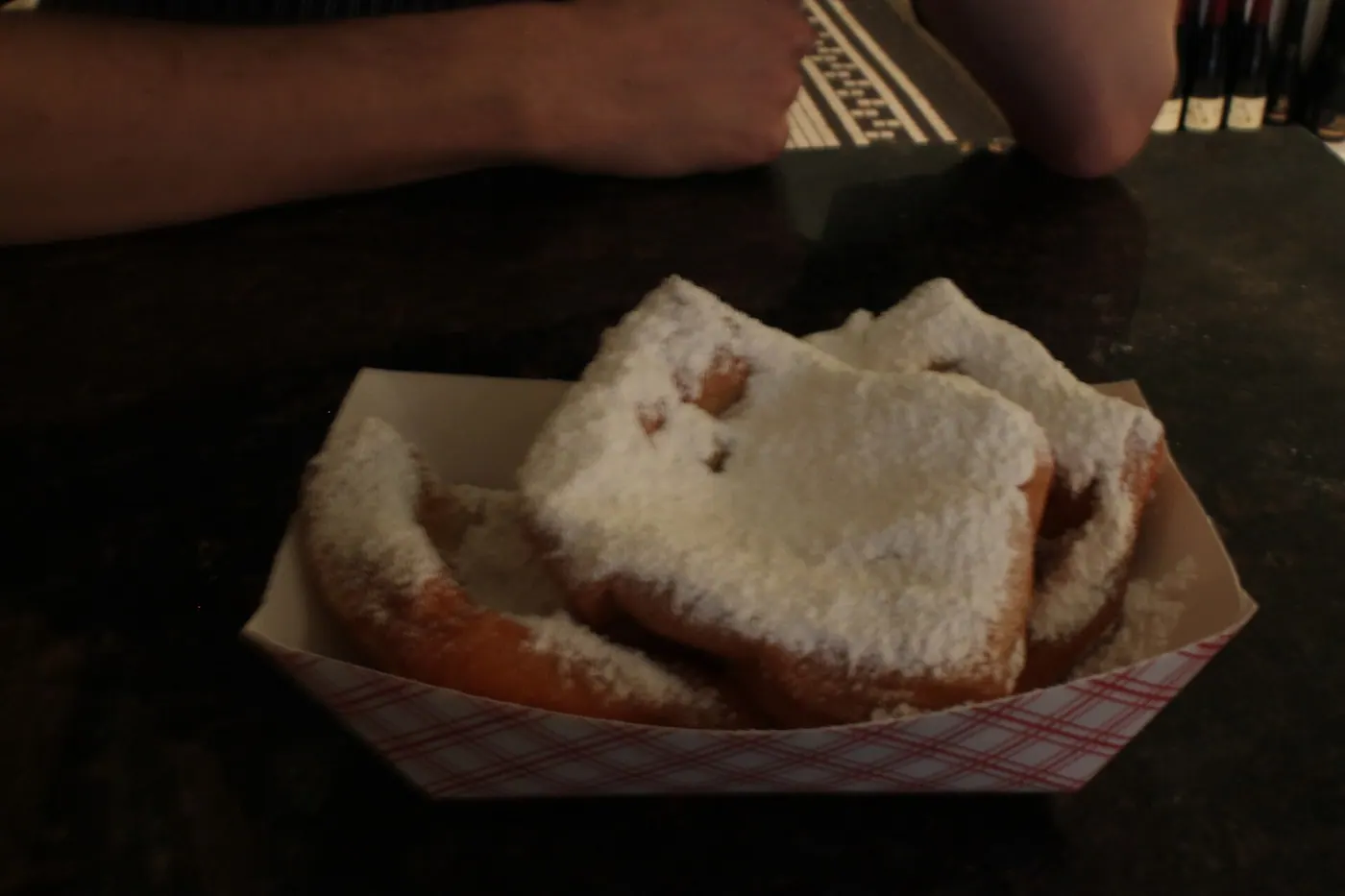 New Orleans Food Stories — Cafe Beignet, Royal Street, New Orleans October 2013 - Beignets