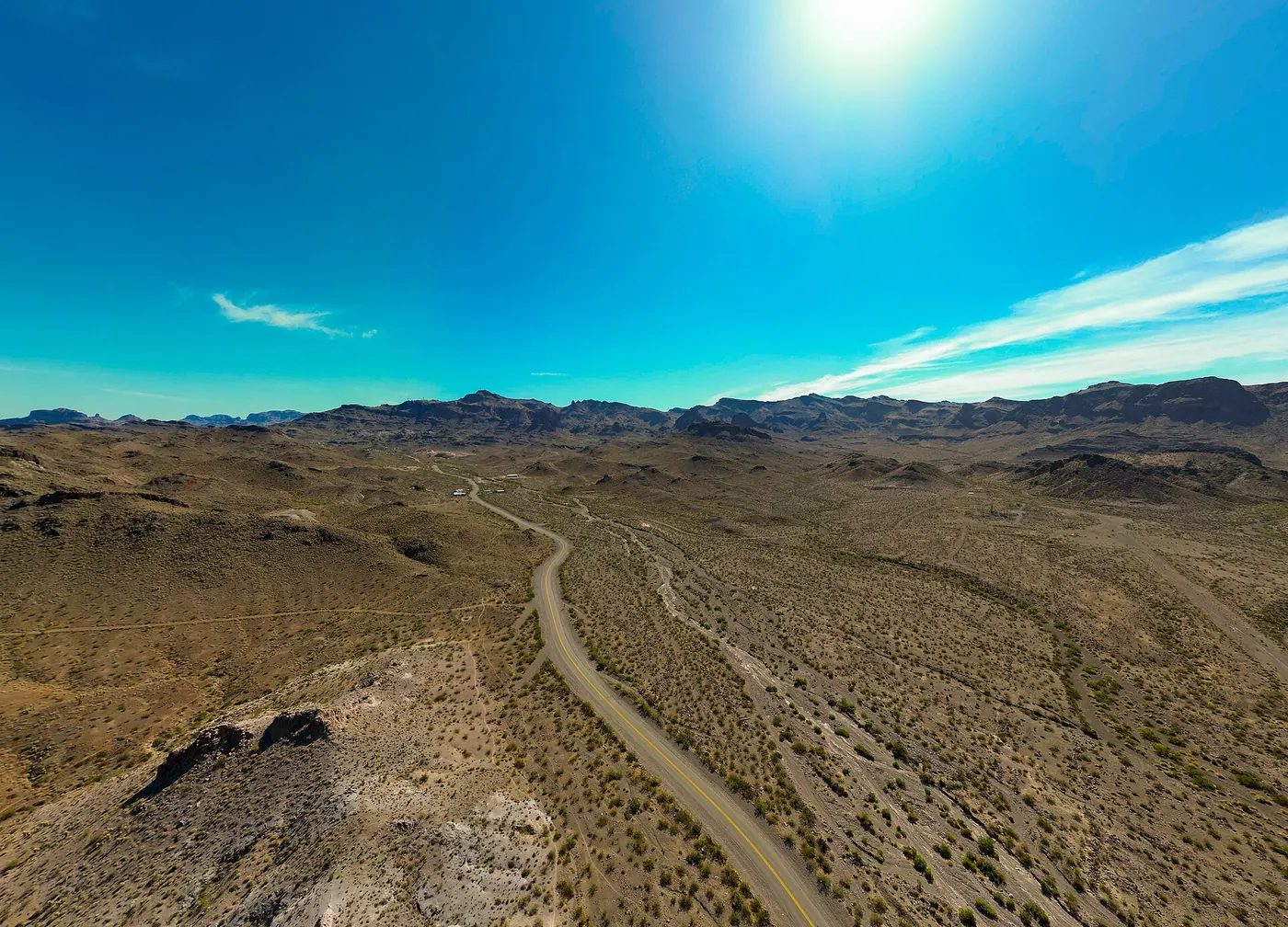 Route 66 — Route 66 through the Black Mountains near Oatman, Arizona