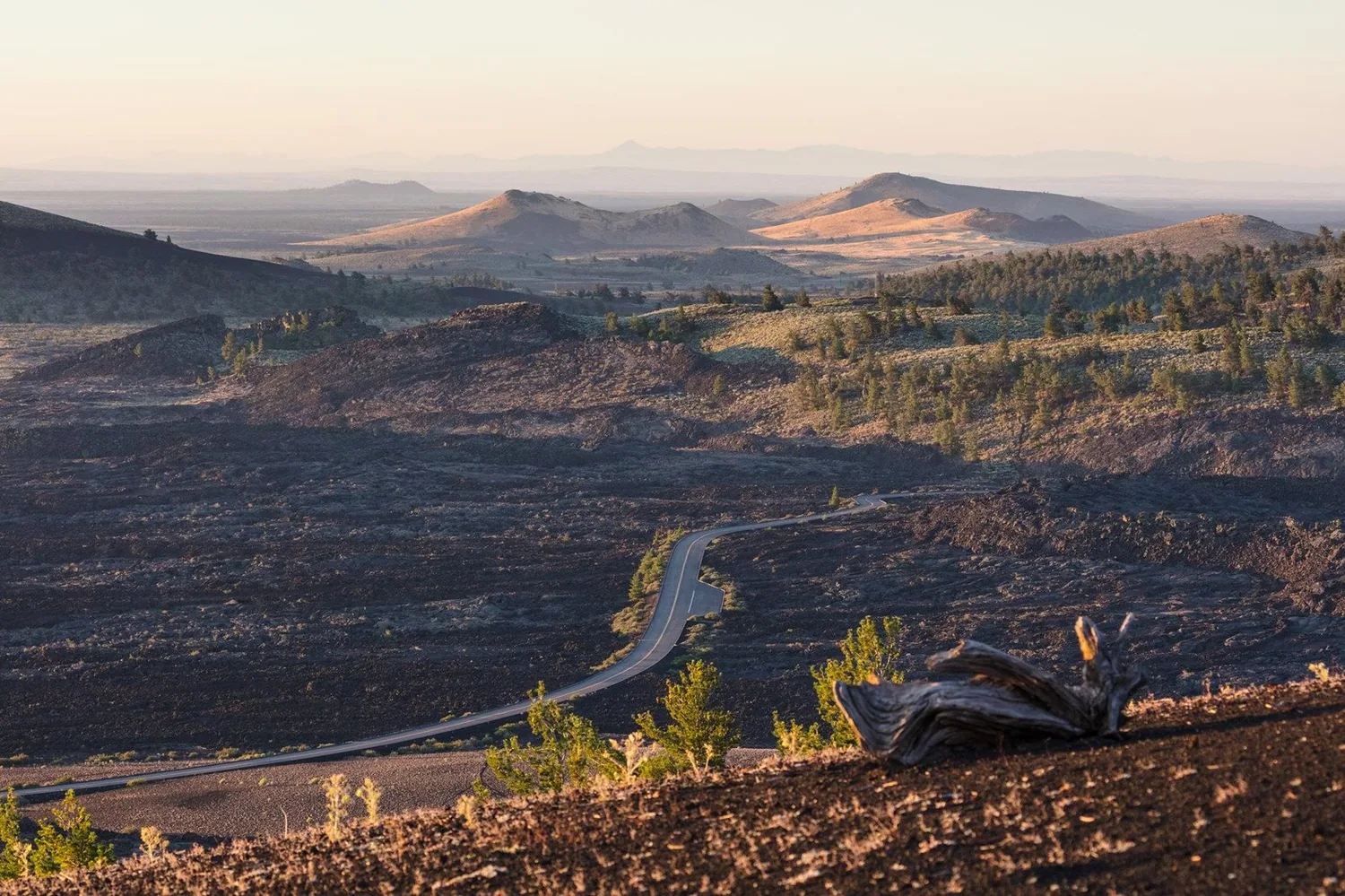 Regional landscape near Northern Idaho; not a live view of the route