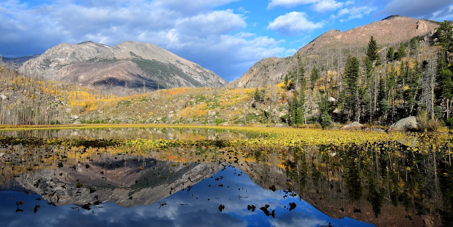 Regional landscape near Near Steamboat Springs, Colorado; not a live view of the route