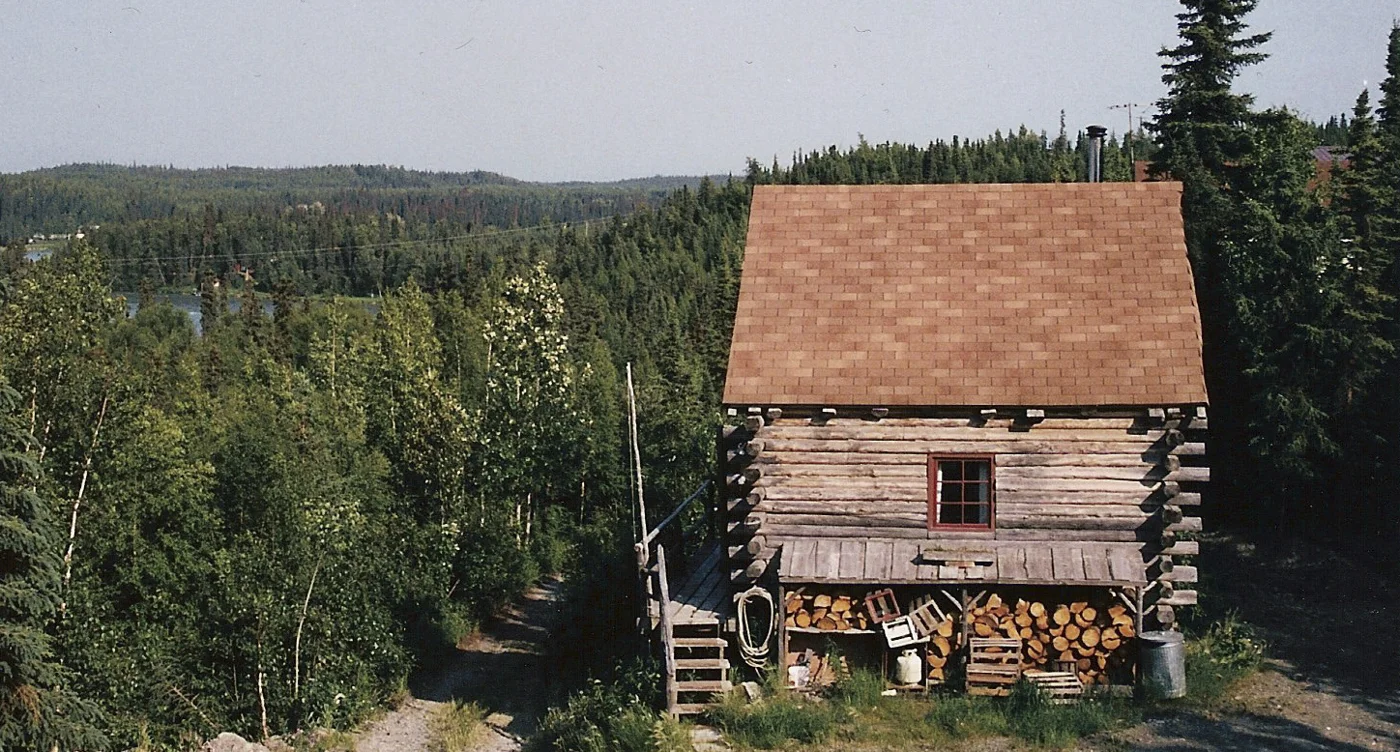A log cabin in Soldotna