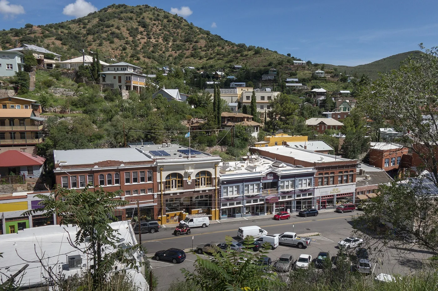 Hillside downtown Bisbee