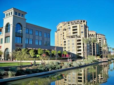 Scottsdale Waterfront and the Arizona Canal