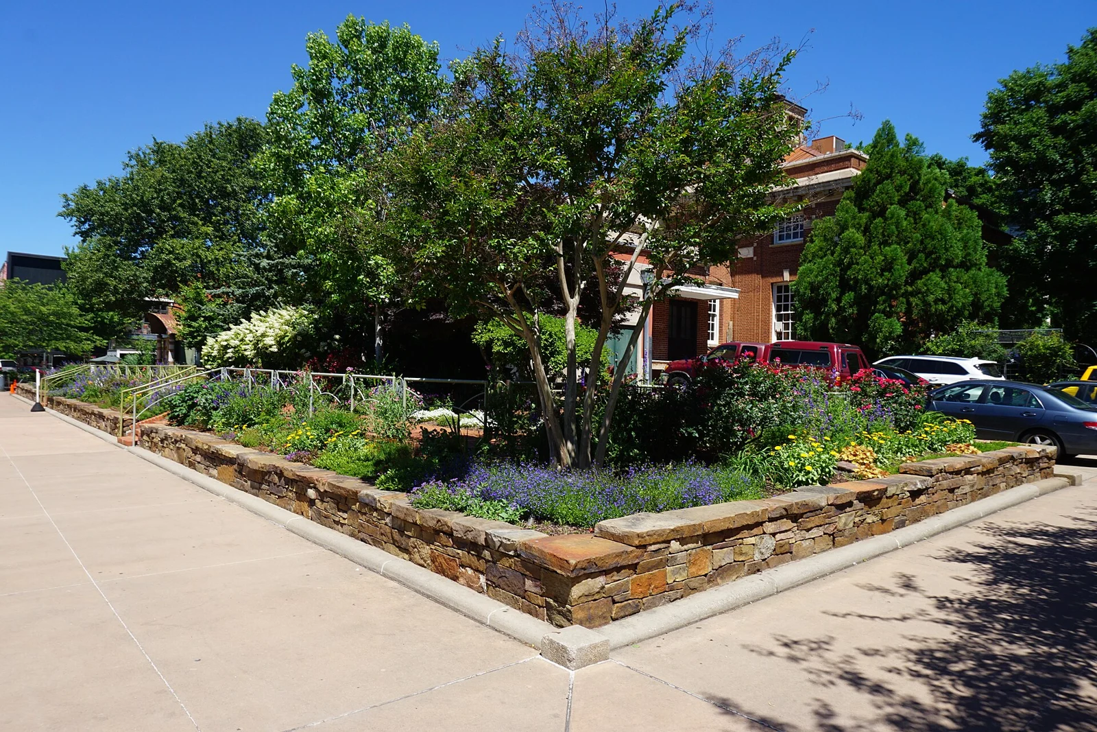 Historic square in Fayetteville, Arkansas