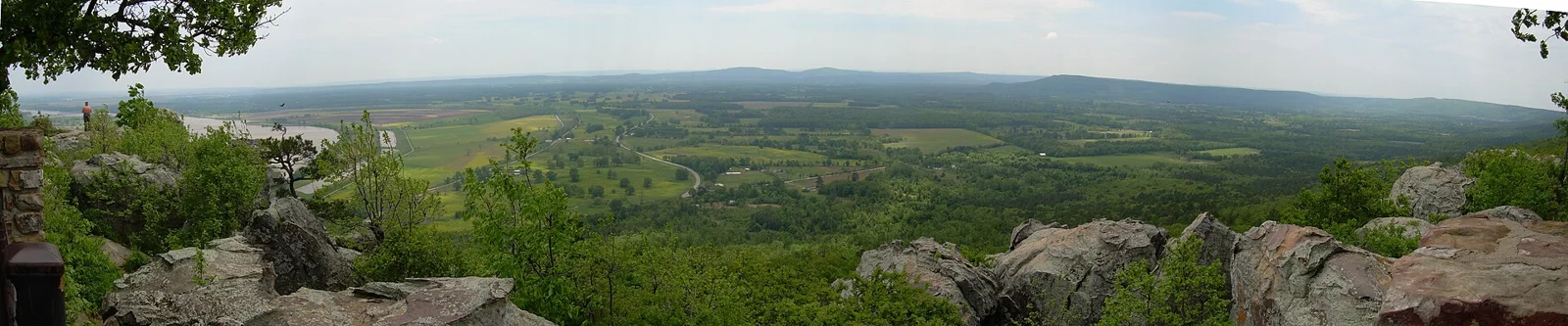 Petit Jean Mountain landscape near Morrilton, Arkansas