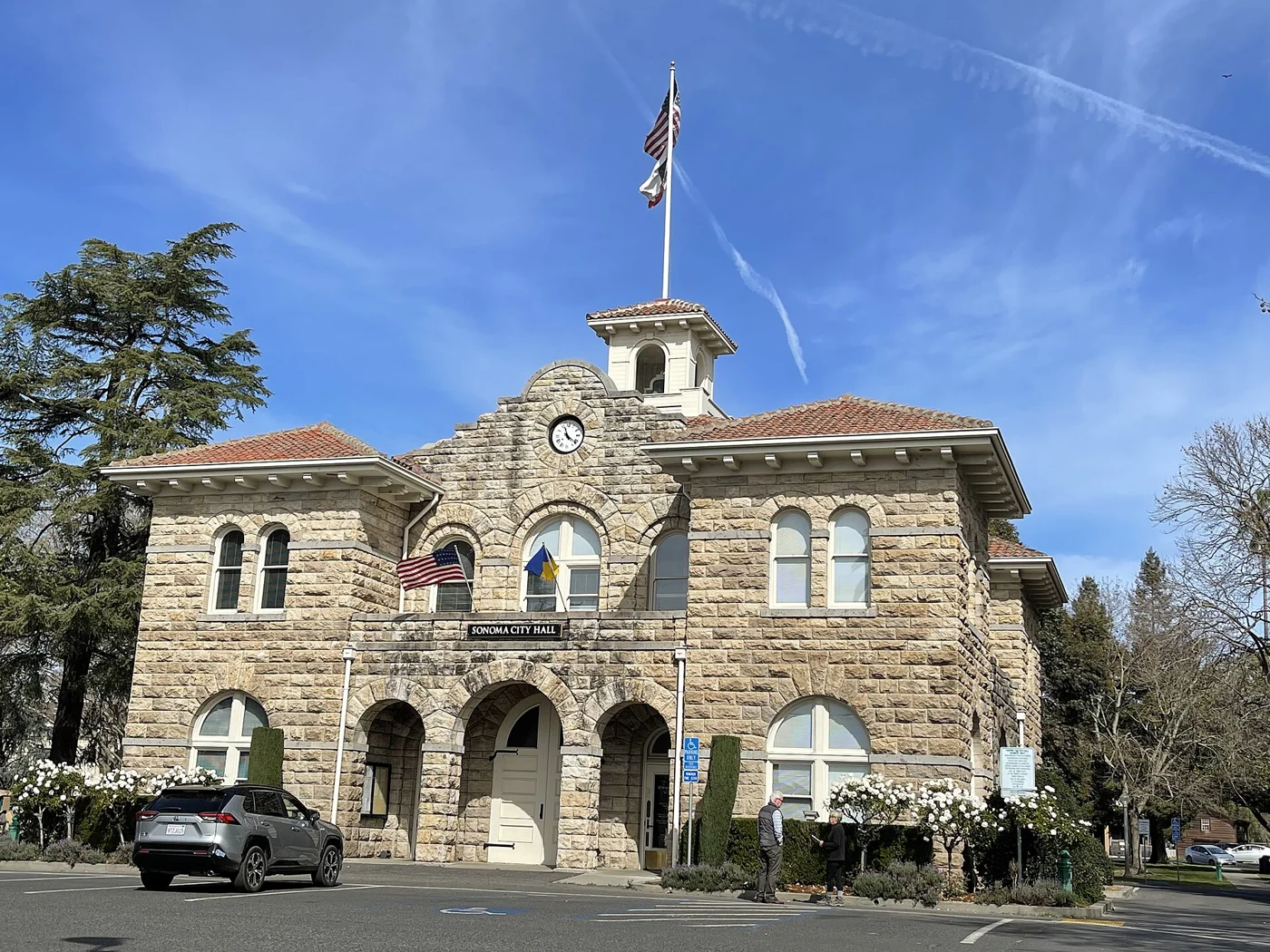 Sonoma City Hall on Sonoma Plaza