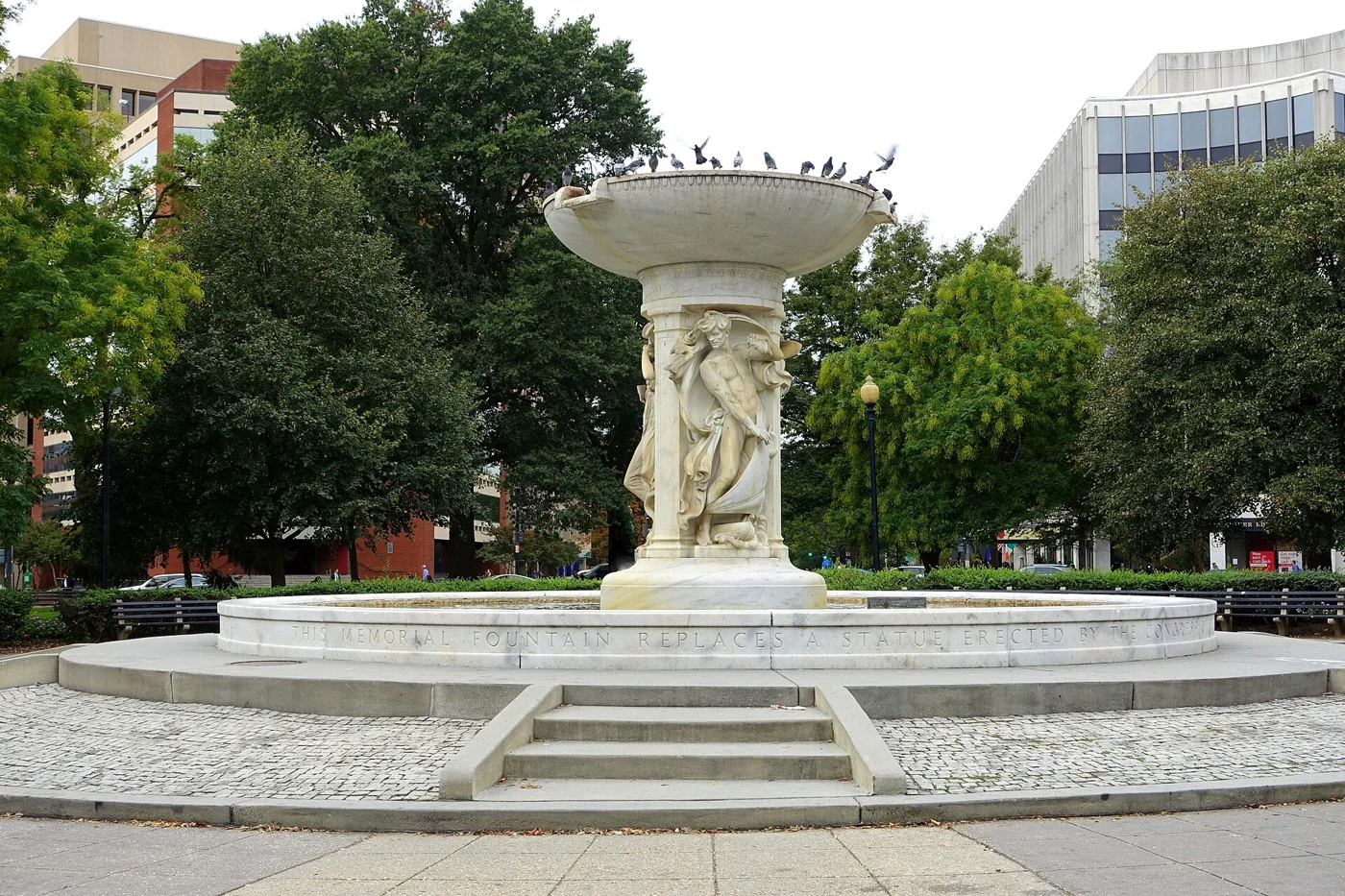 The fountain at Dupont Circle, Washington, D.C.