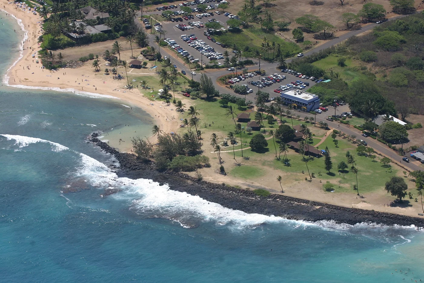 Poʻipū Beach Park on Kauaʻi