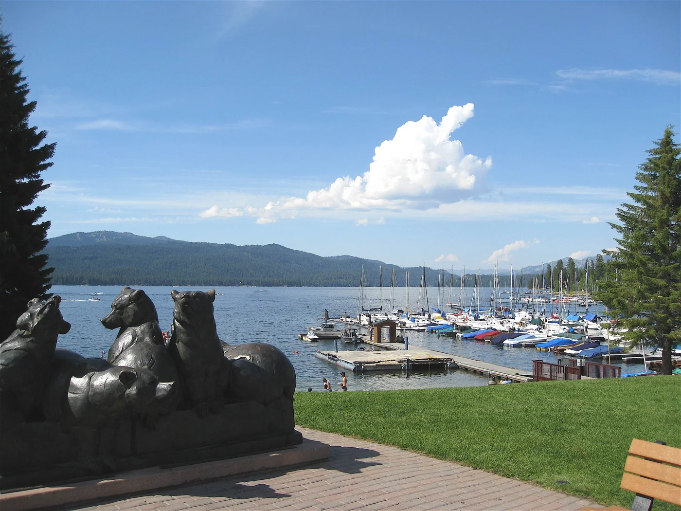 Payette Lake at Art Roberts Park in McCall, Idaho