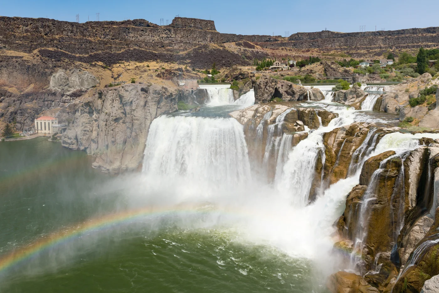 Shoshone Falls and its Snake River canyon near Twin Falls, Idaho