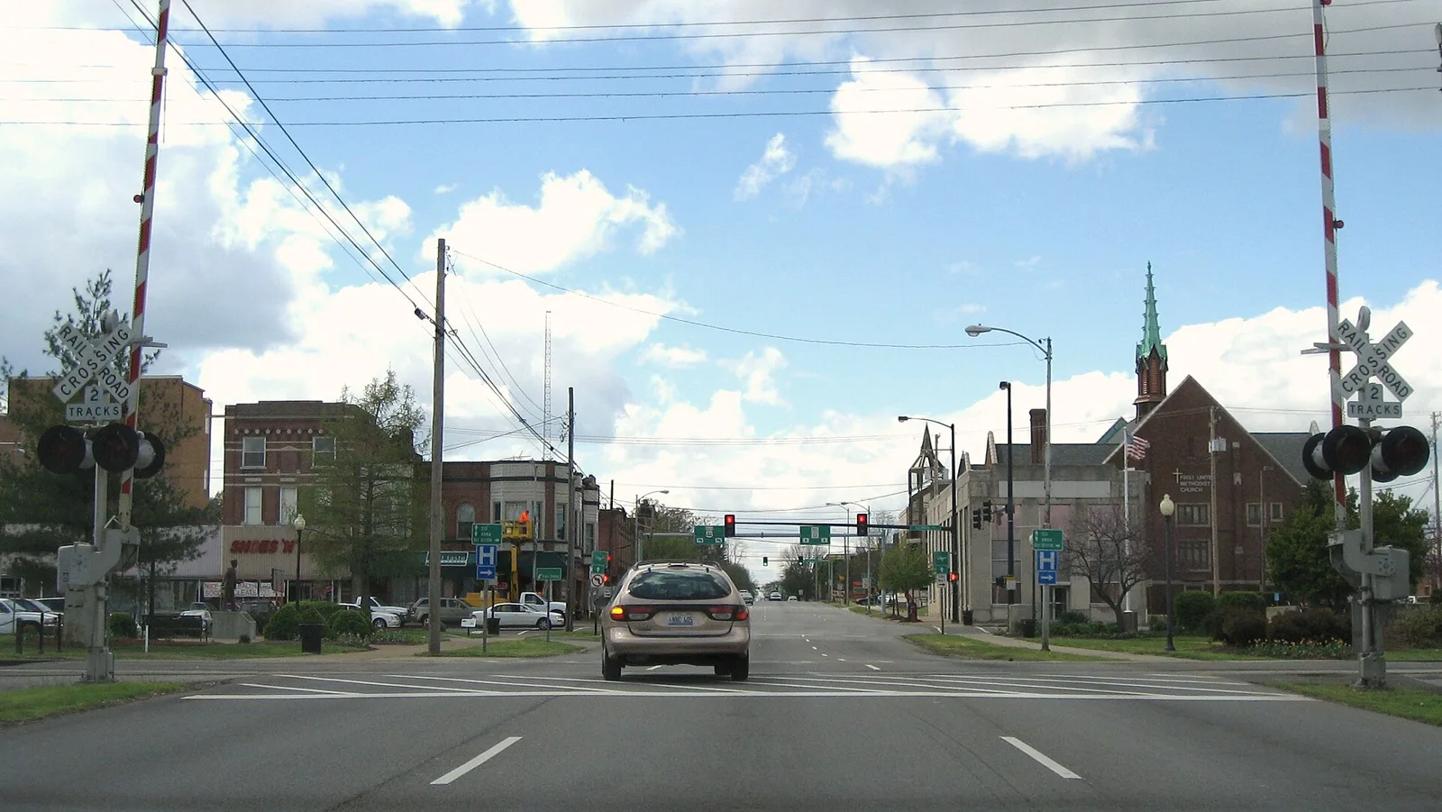Downtown Carbondale streetscape