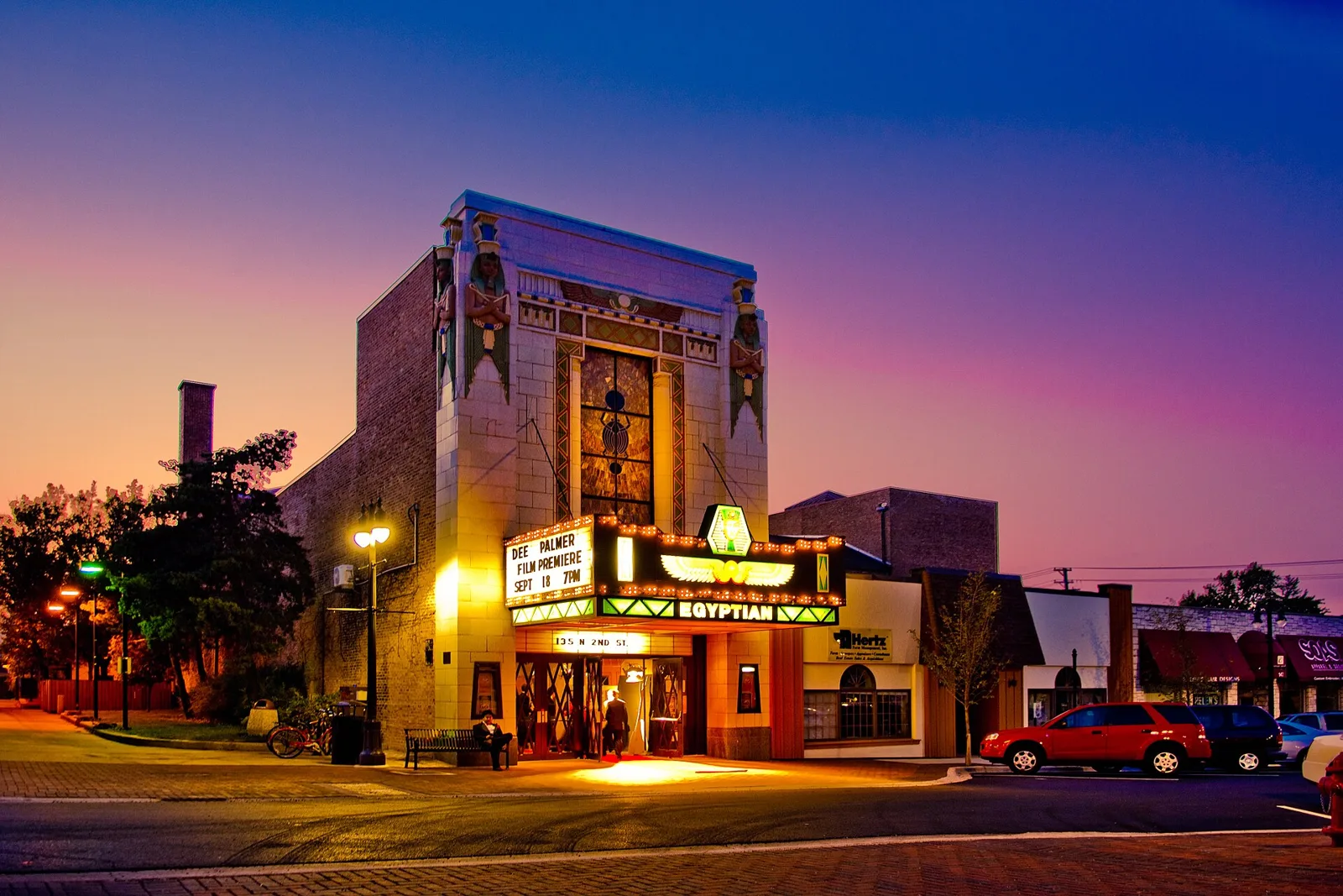 Egyptian Theatre in DeKalb