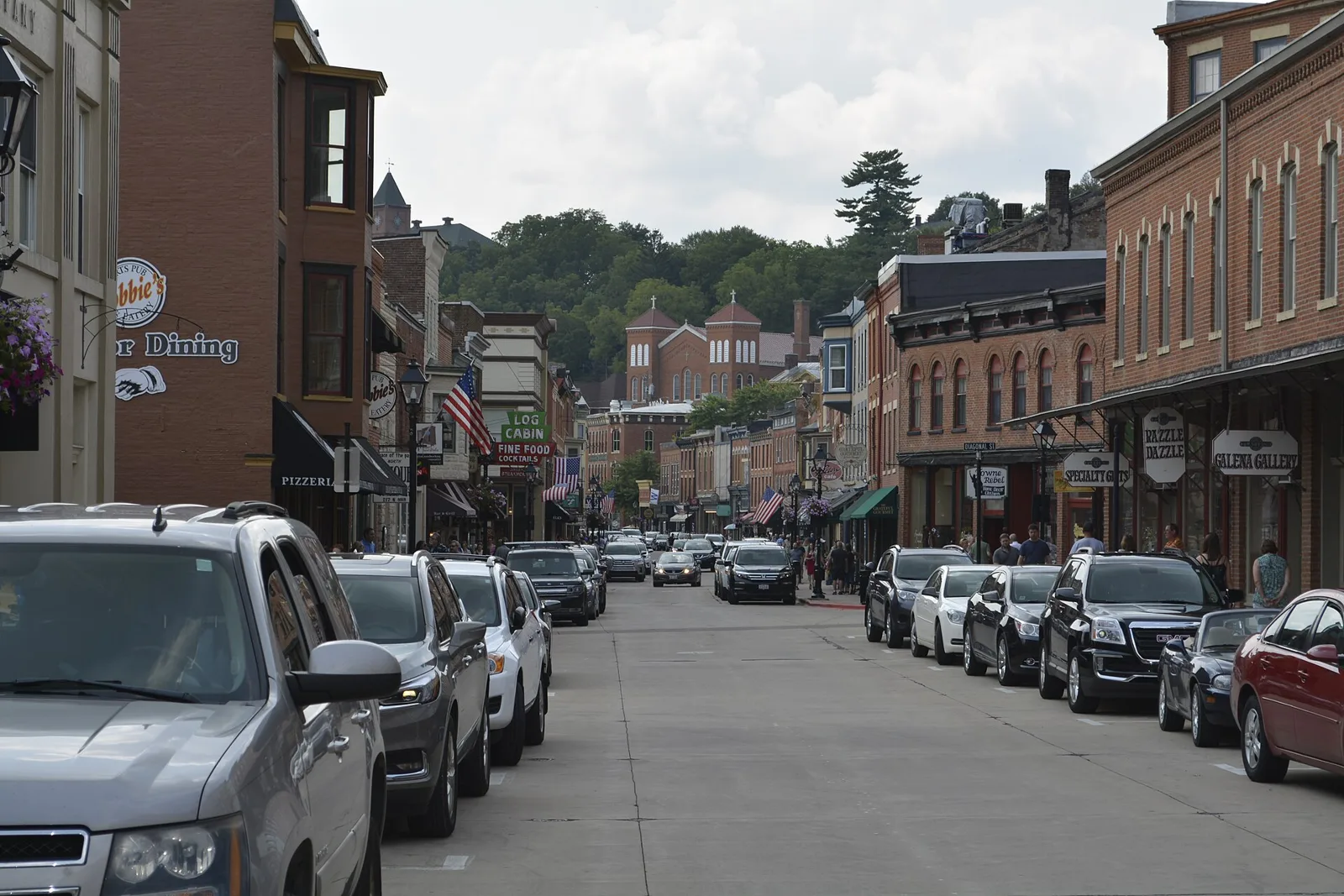 Historic downtown Galena