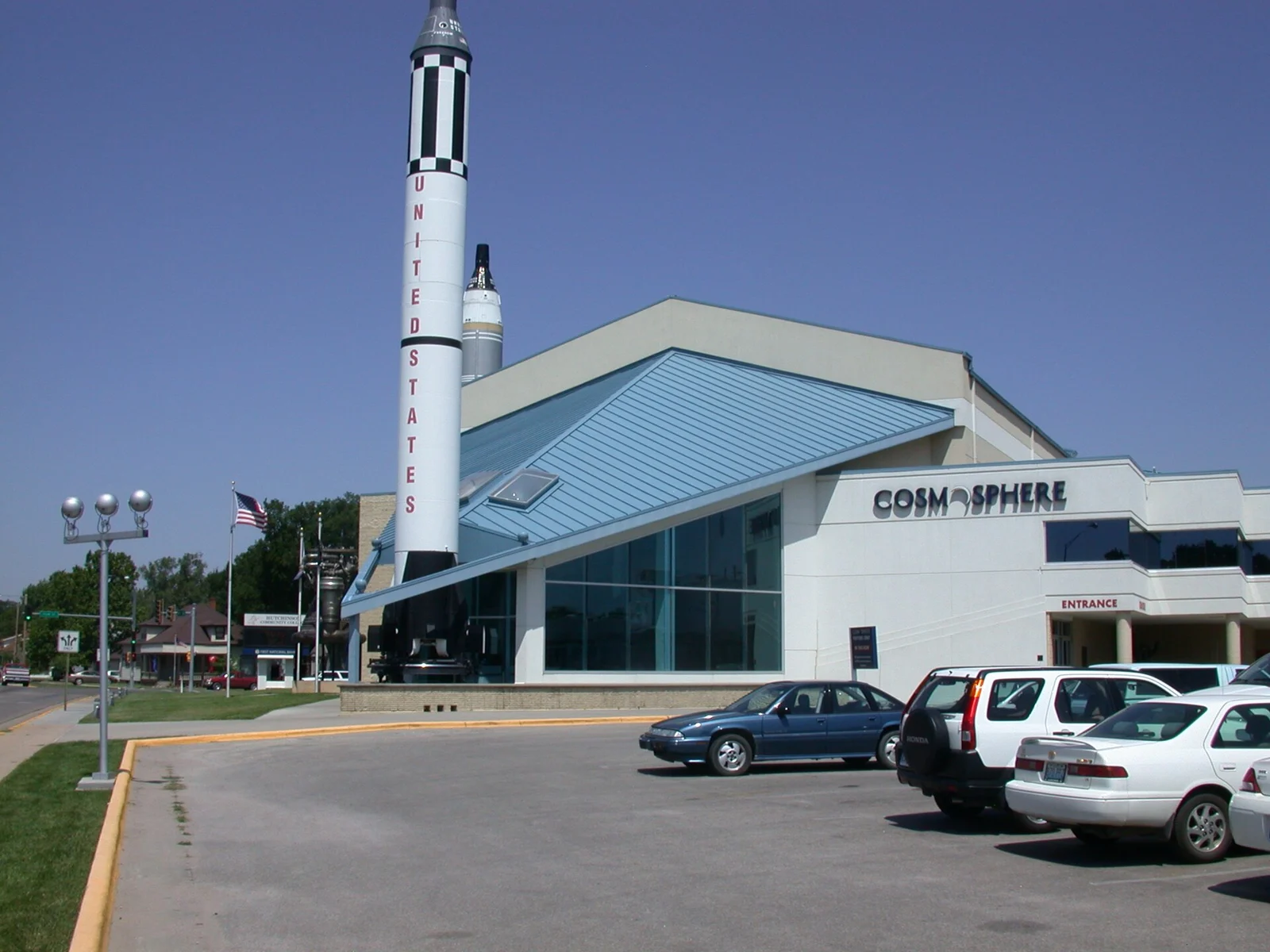 Exterior of the Cosmosphere in Hutchinson, Kansas