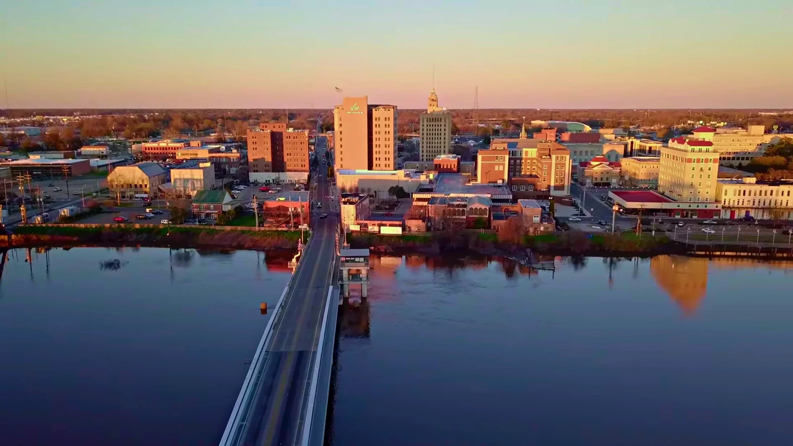 Monroe skyline in 2021, Louisiana