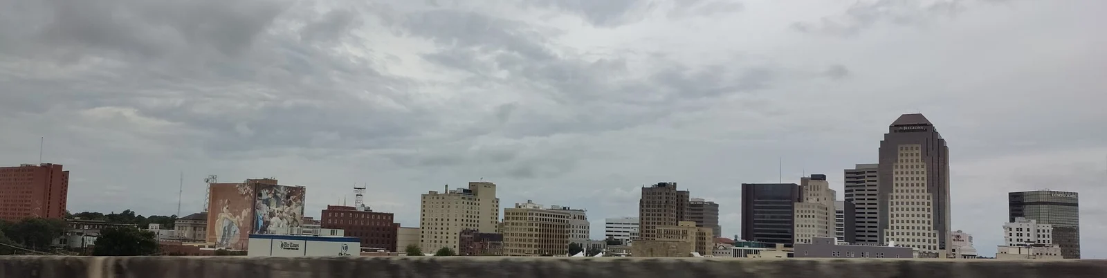 Downtown Shreveport panorama