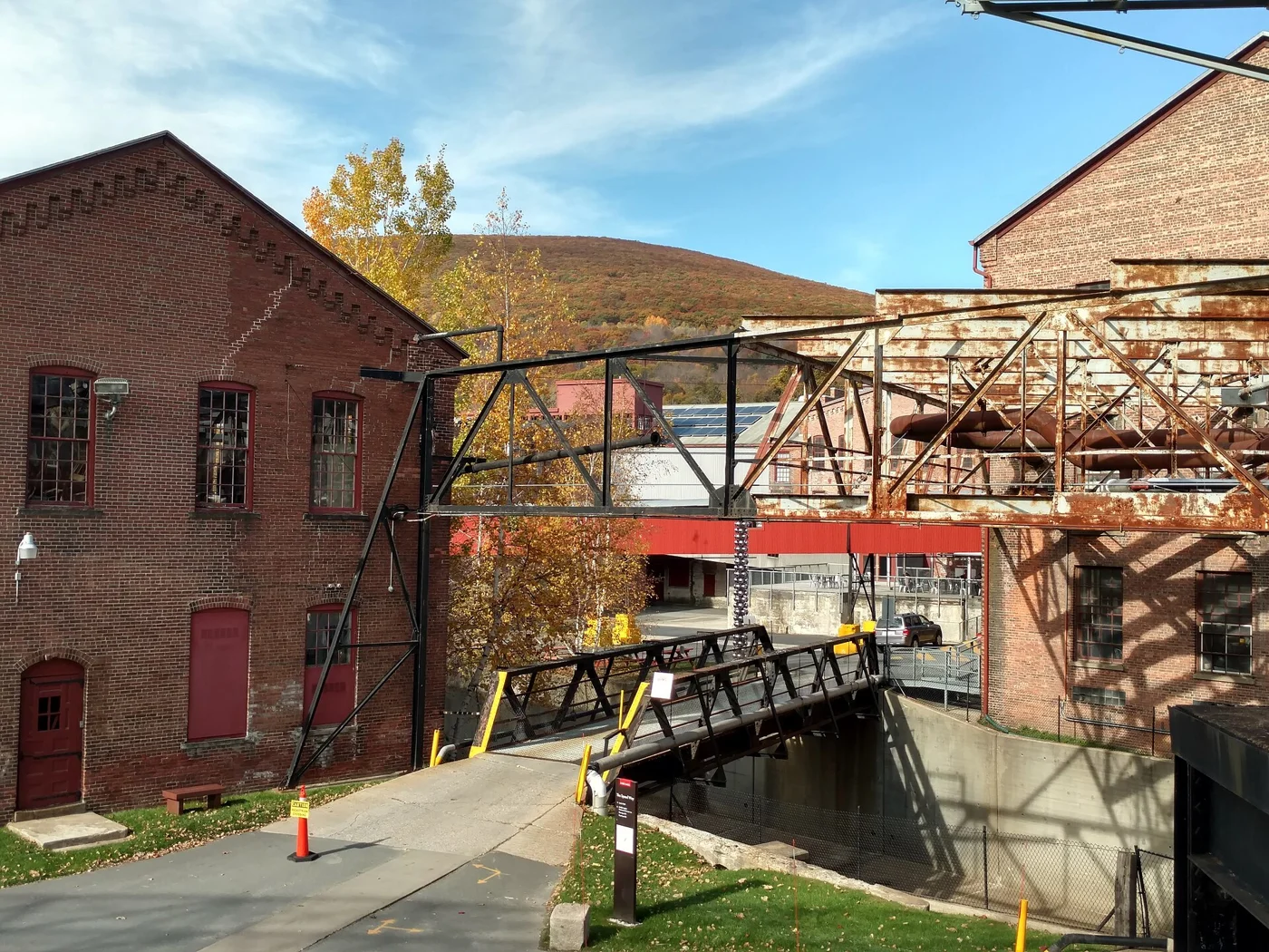 The MASS MoCA campus in North Adams