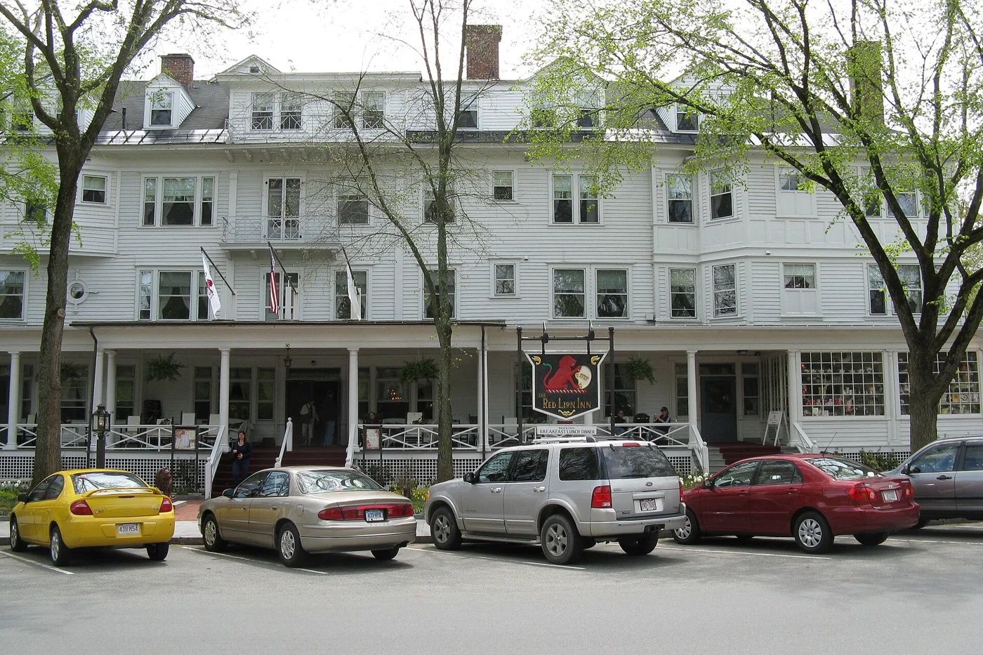 The Red Lion Inn in Stockbridge