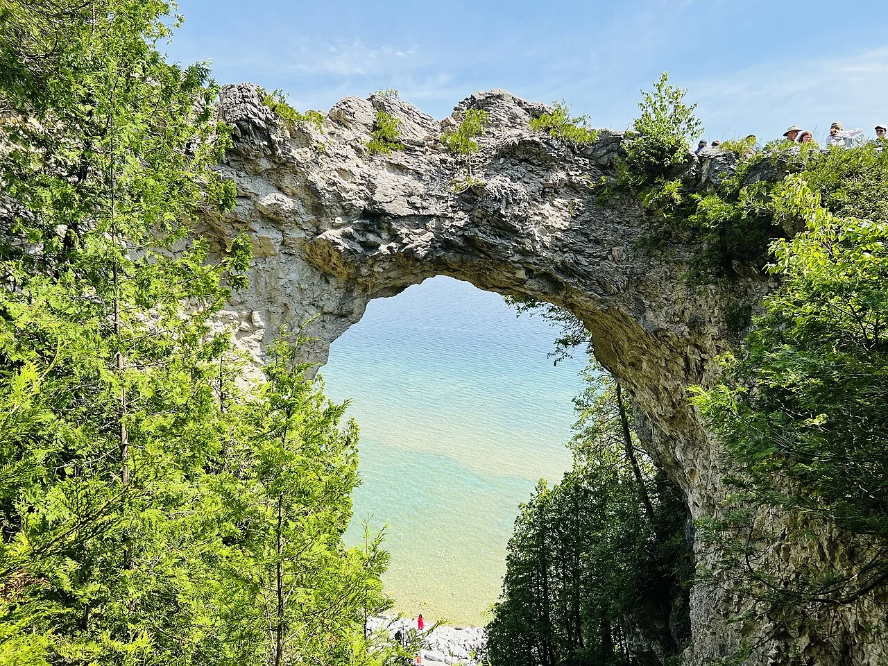 Arch Rock, Mackinac Island