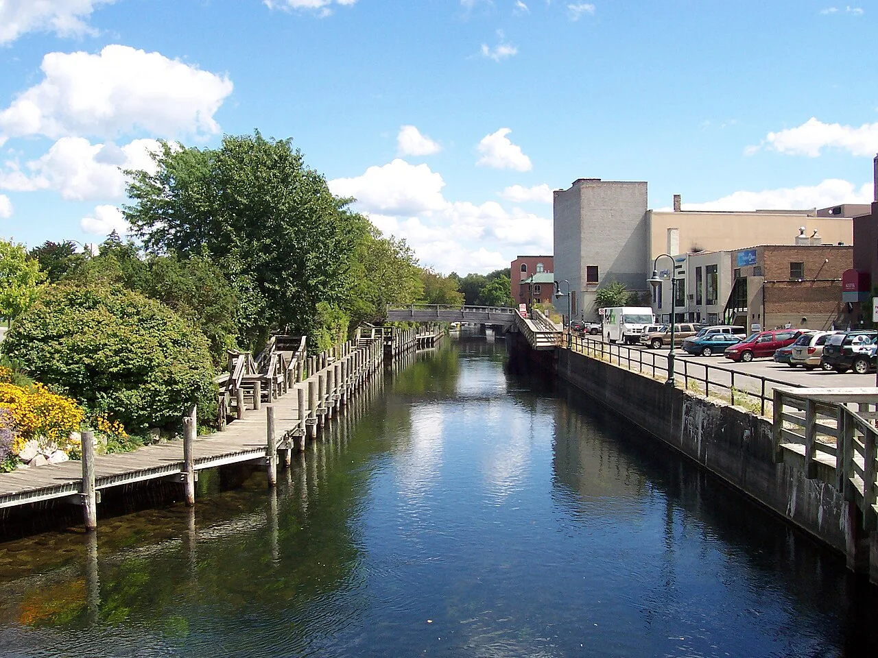 Boardman River in downtown Traverse City