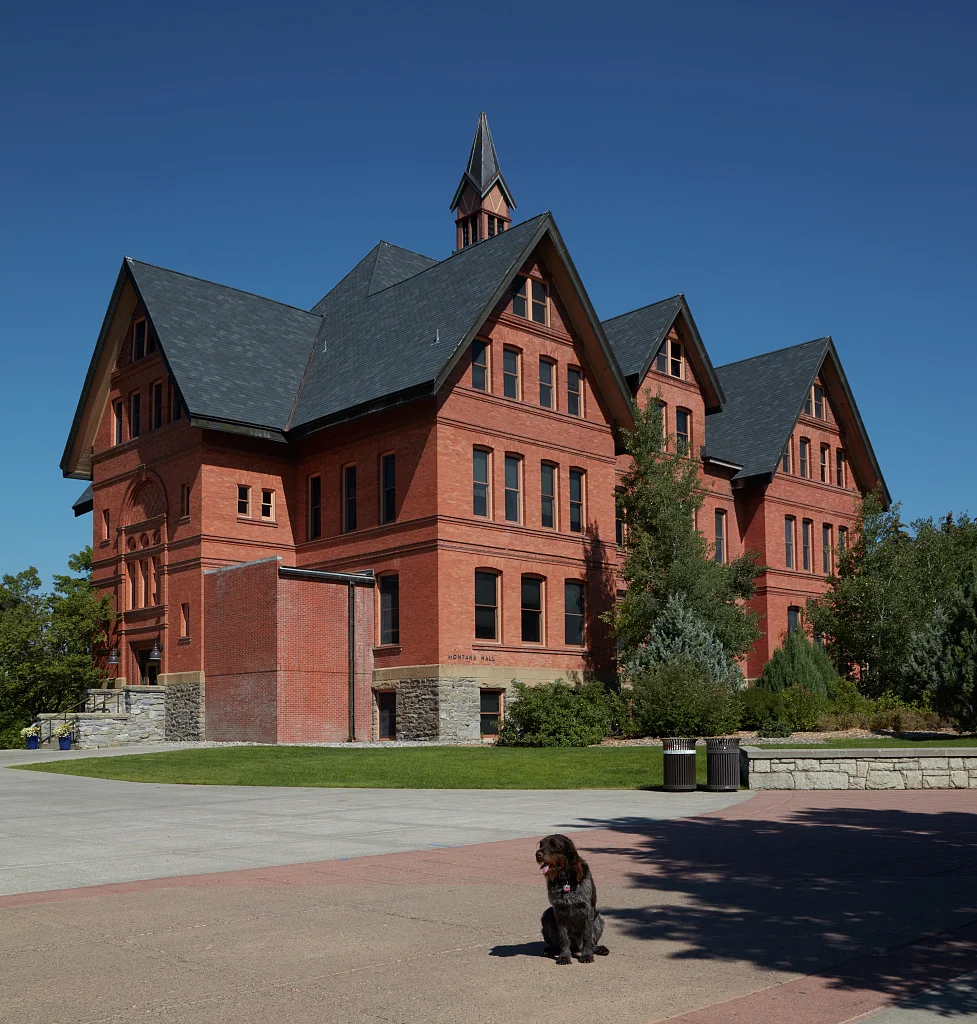 Montana Hall at Montana State University in Bozeman, Montana