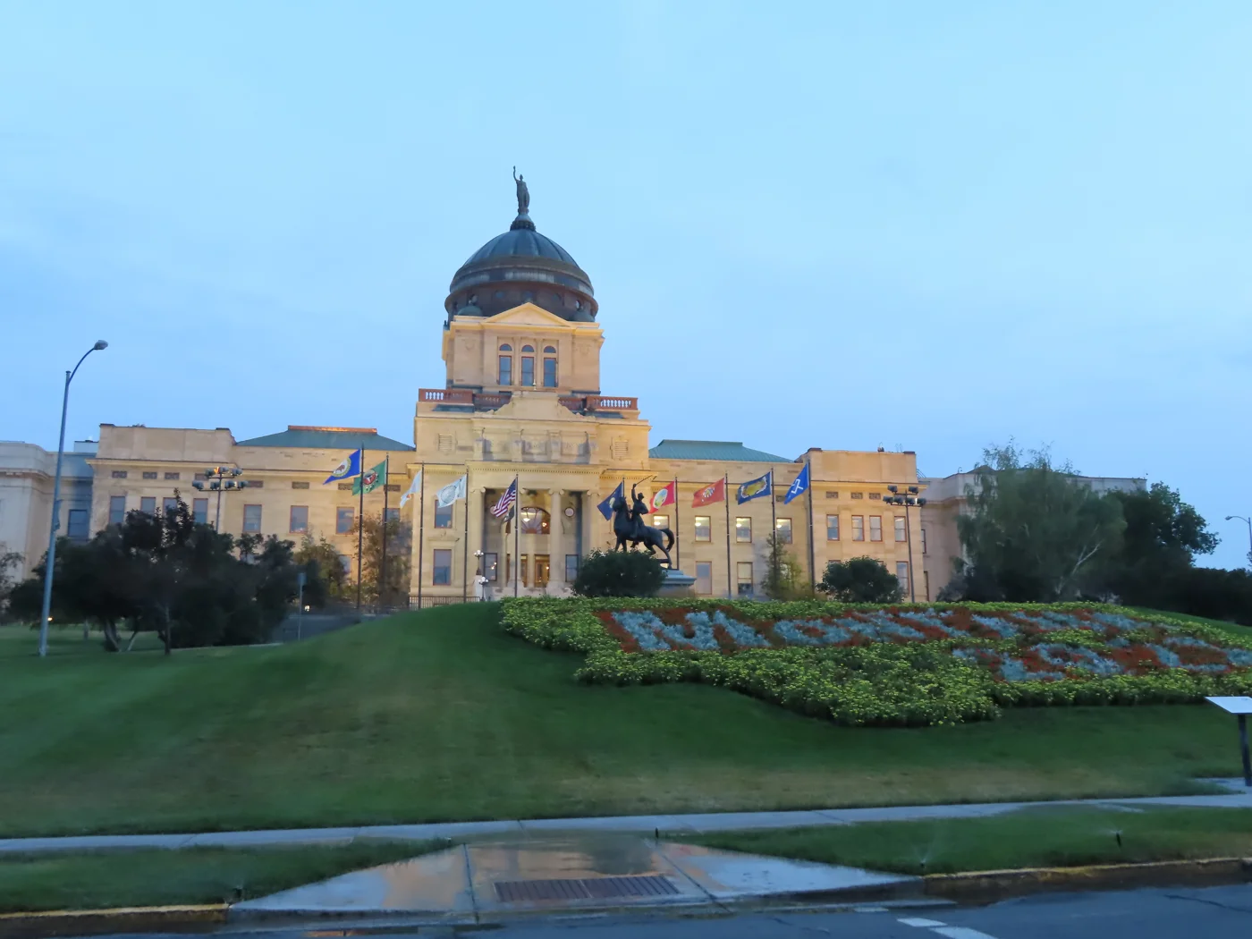 The Montana State Capitol in Helena, Montana