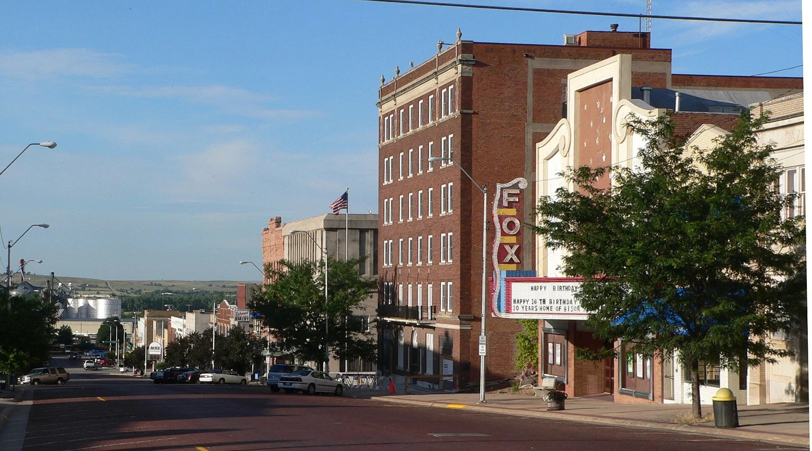 Historic Norris Avenue in McCook, Nebraska