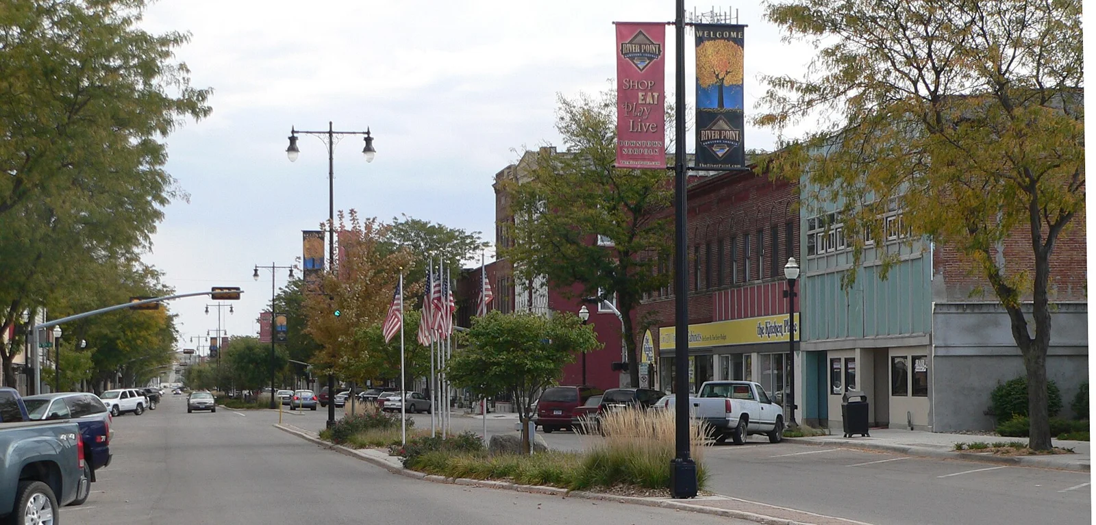 Norfolk Avenue in downtown Norfolk, Nebraska