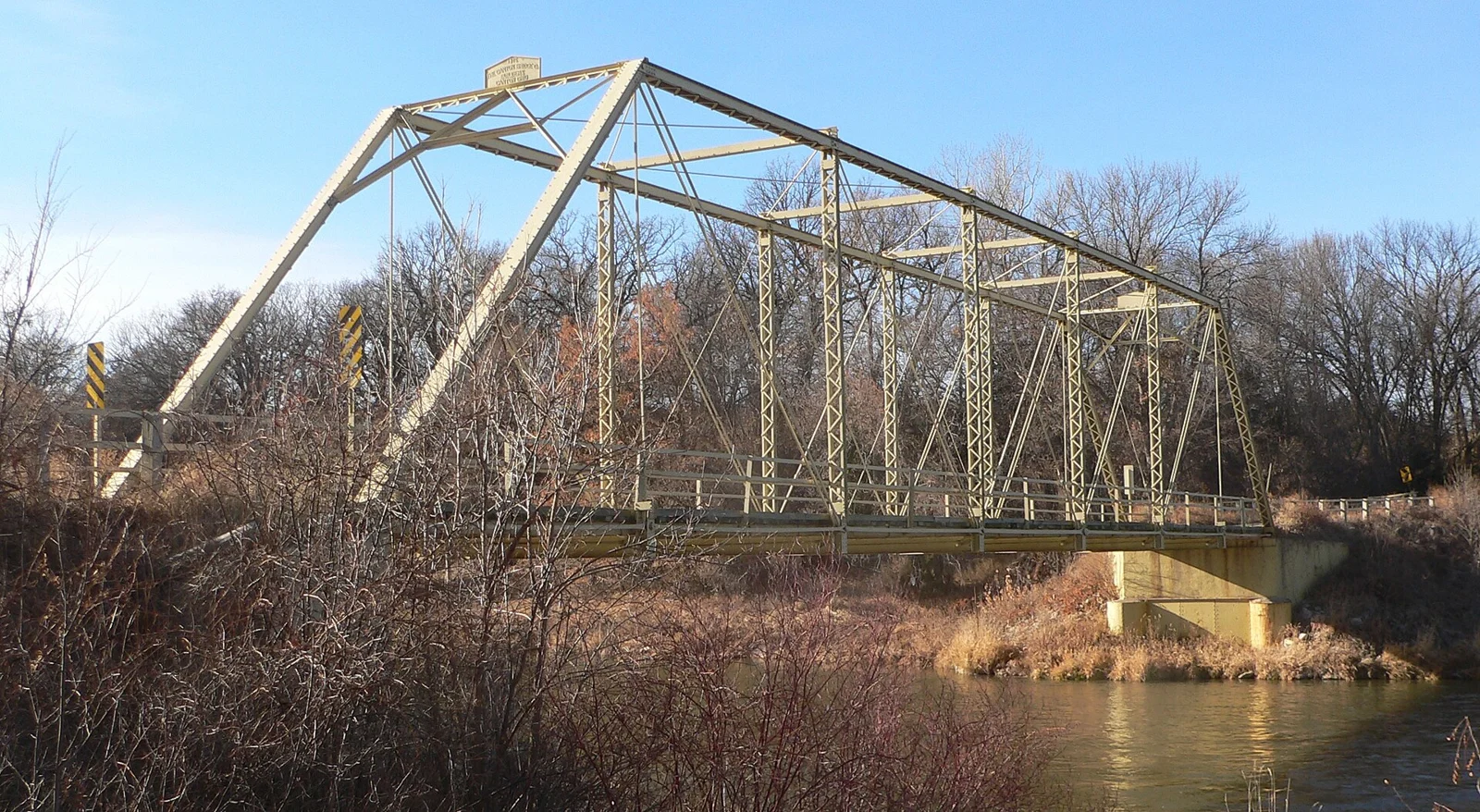 Borman Bridge in the Niobrara River valley near Valentine