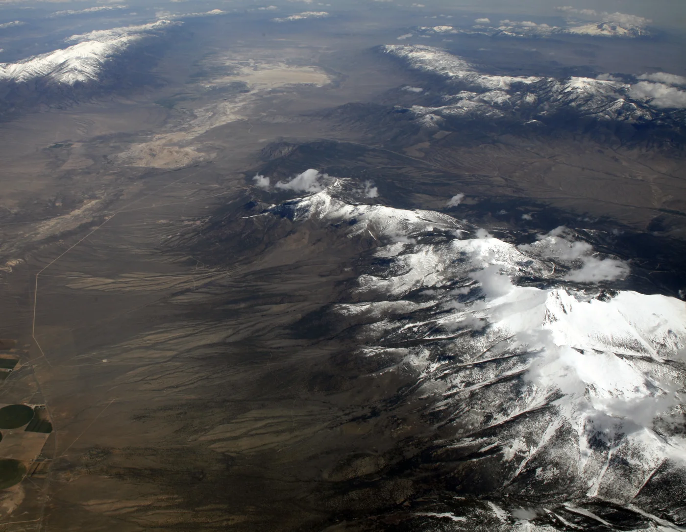 Wheeler Peak and the high country of Great Basin National Park near Baker, Nevada