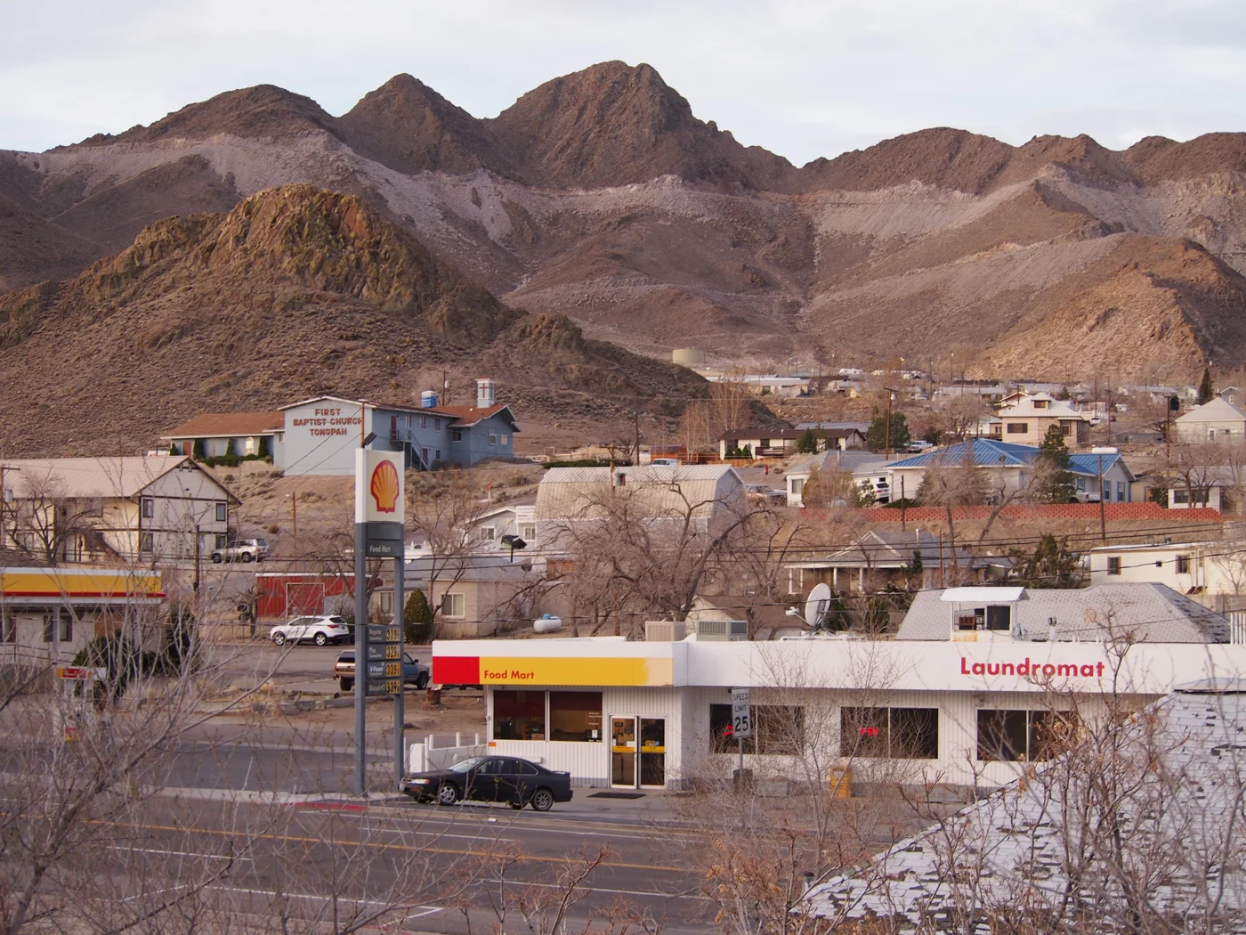 Historic buildings in Tonopah, Nevada