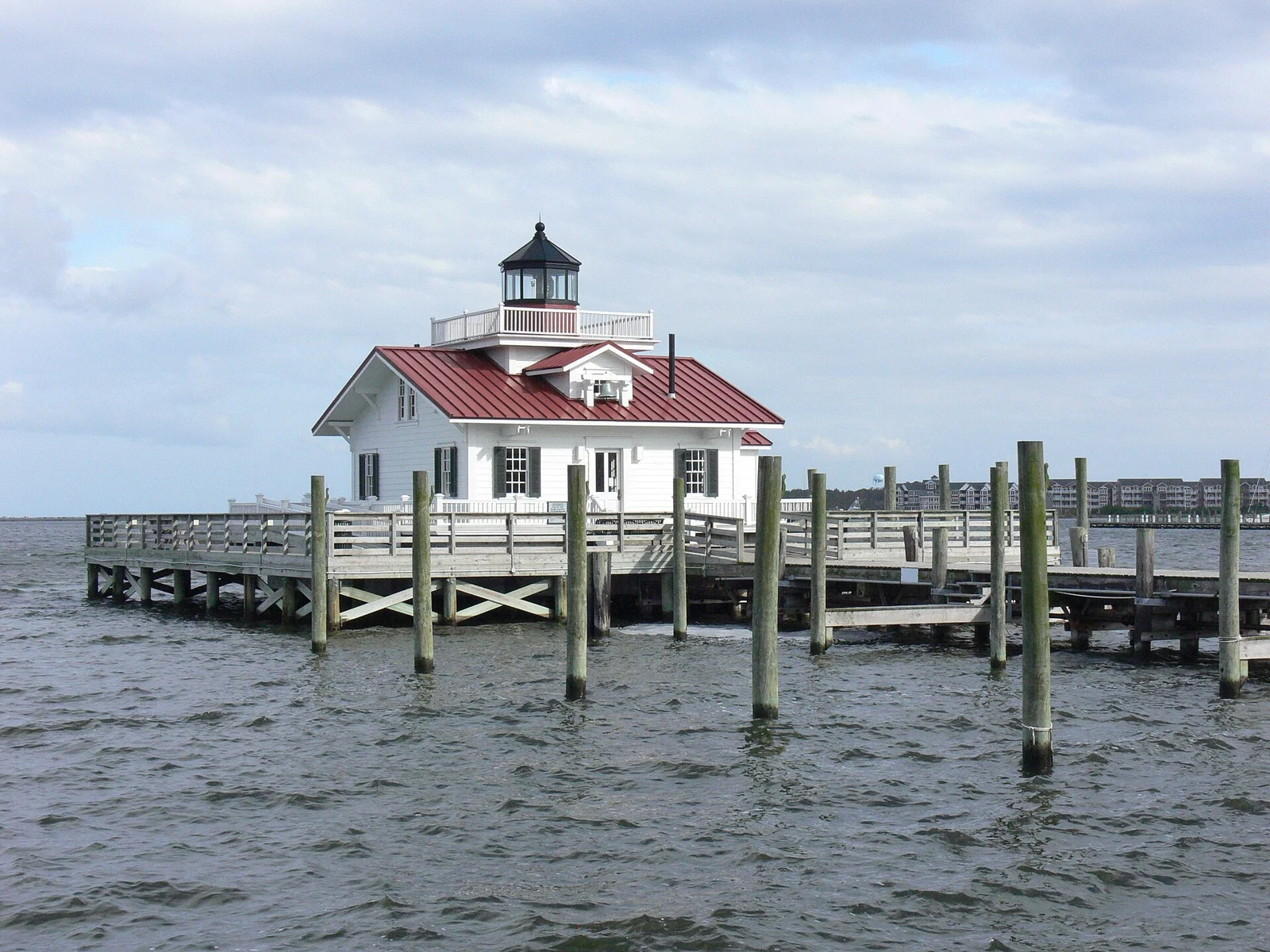 Roanoke Marshes Light in Manteo, North Carolina