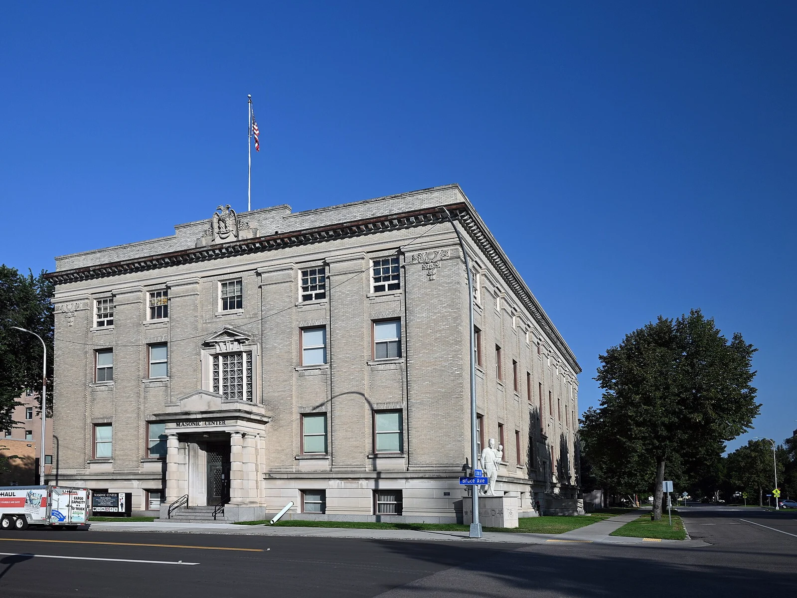 Historic downtown building in Grand Forks, North Dakota