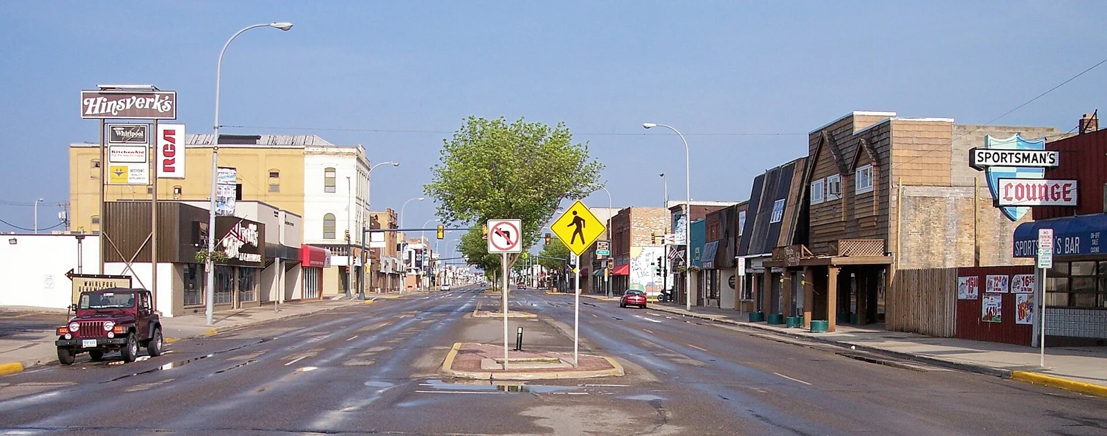Downtown Wahpeton, North Dakota
