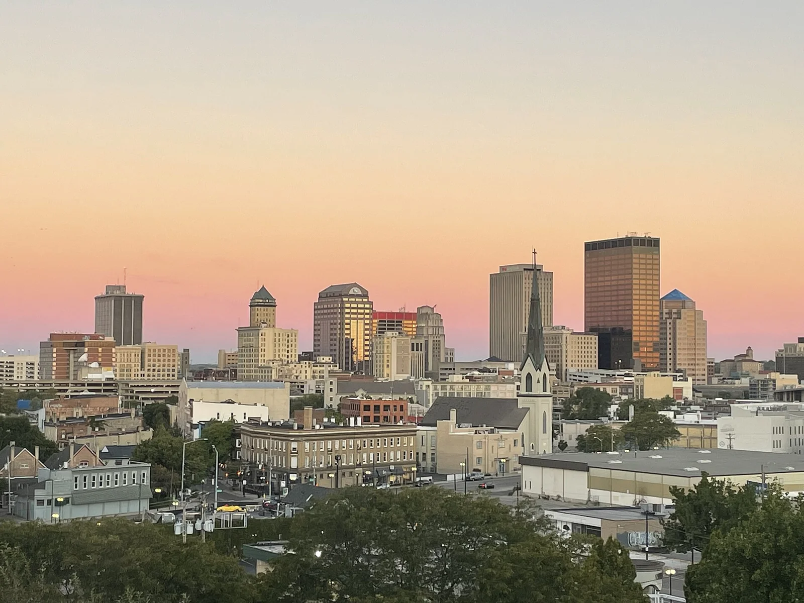 Dayton Skyline - Sunset September 2022.jpg