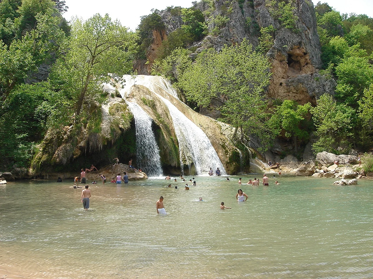 Turner Falls near Davis, Oklahoma