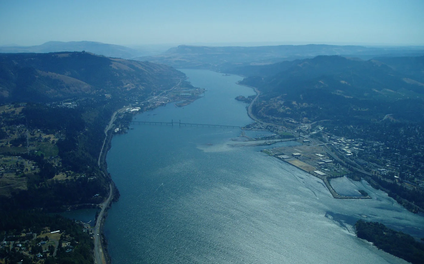 Hood River and the Columbia River Gorge, Oregon