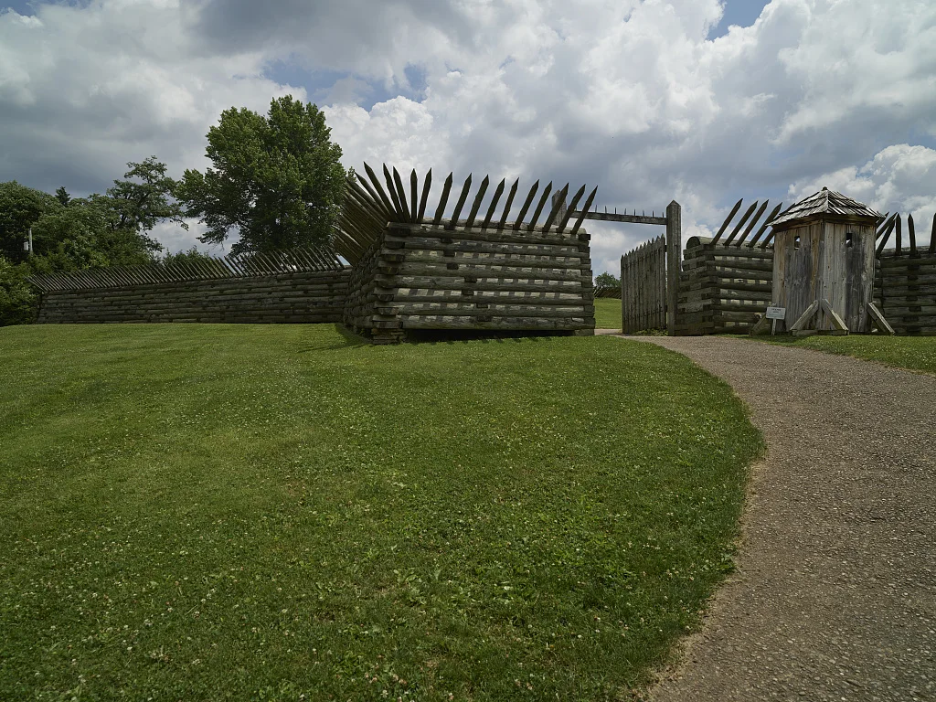 Part of Fort Ligonier in Ligonier, Pennsylvania