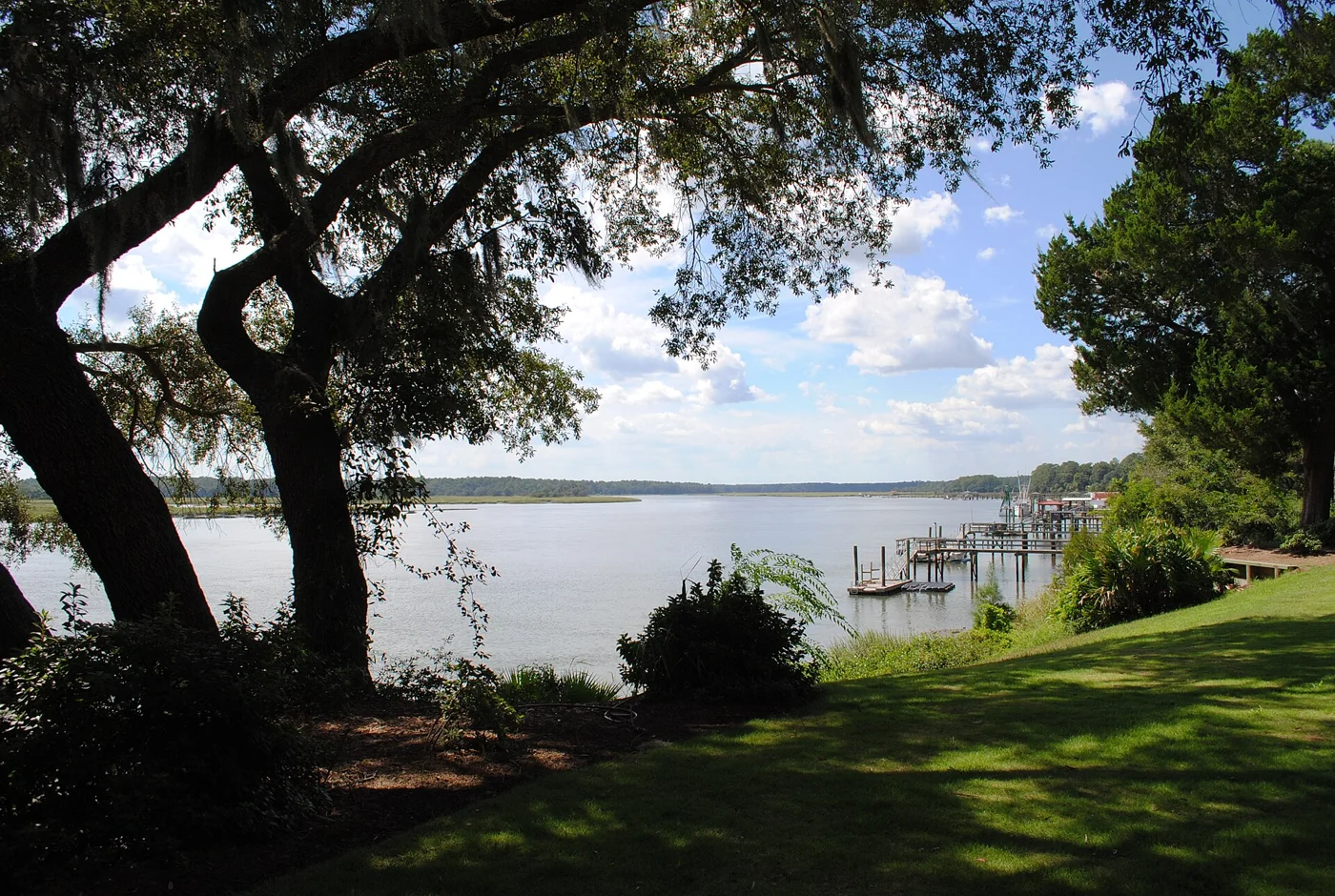 May River scenery in Bluffton