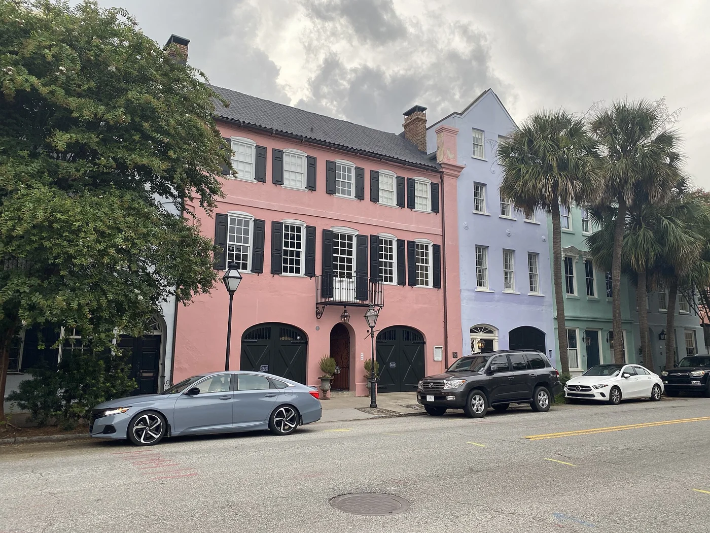 Rainbow Row in Charleston