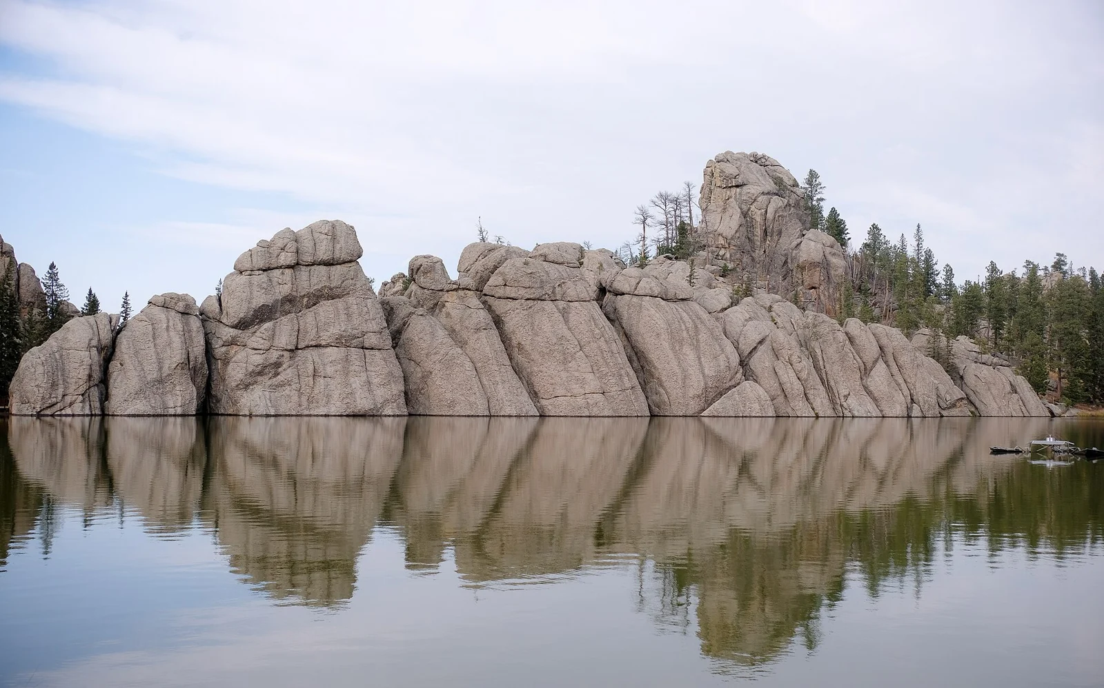 Sylvan Lake in Custer State Park, South Dakota