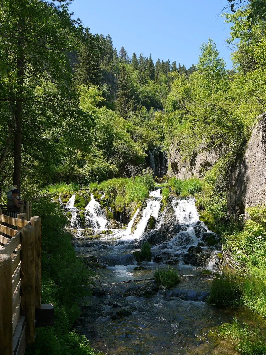 Roughlock Falls in Spearfish Canyon, South Dakota