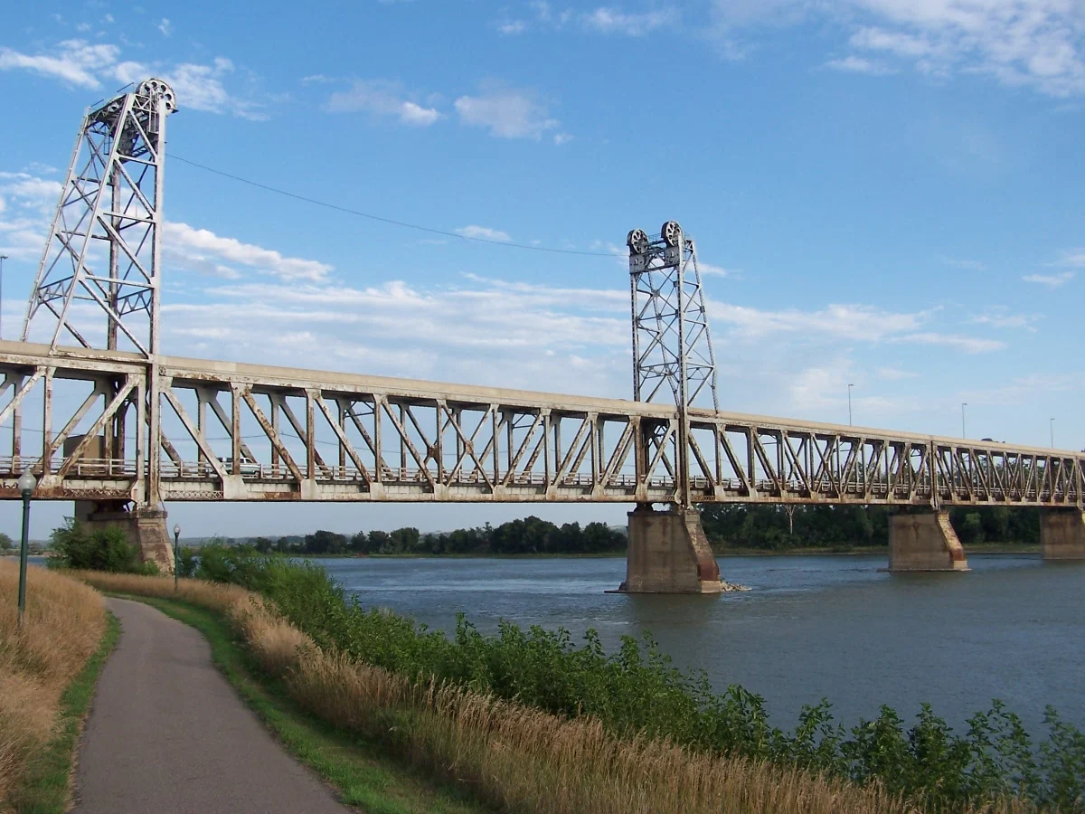 Meridian Bridge at Yankton, South Dakota